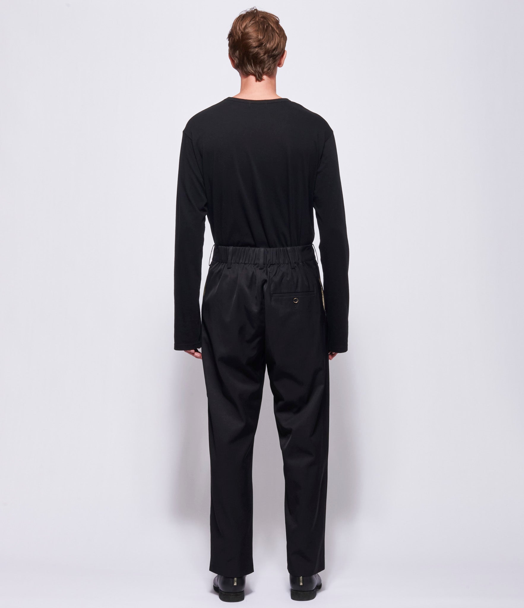 Uma Wang Mens Black Paxton Pants