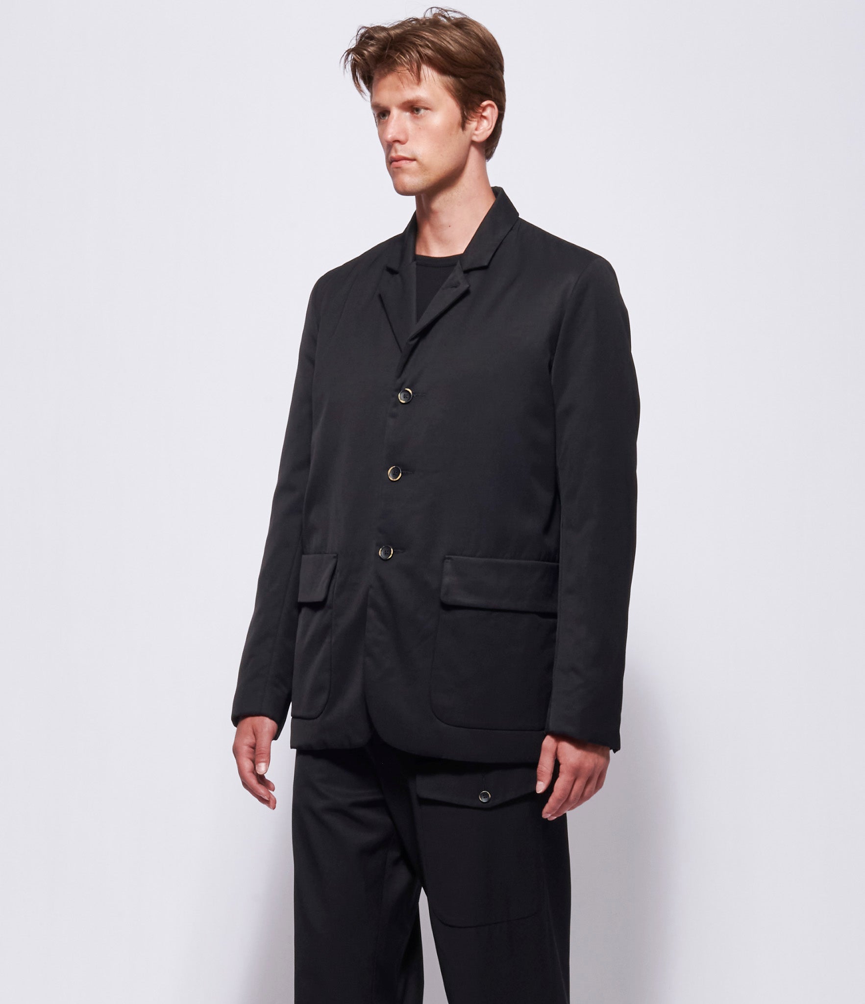 Uma Wang Mens Black Jupiter Jacket