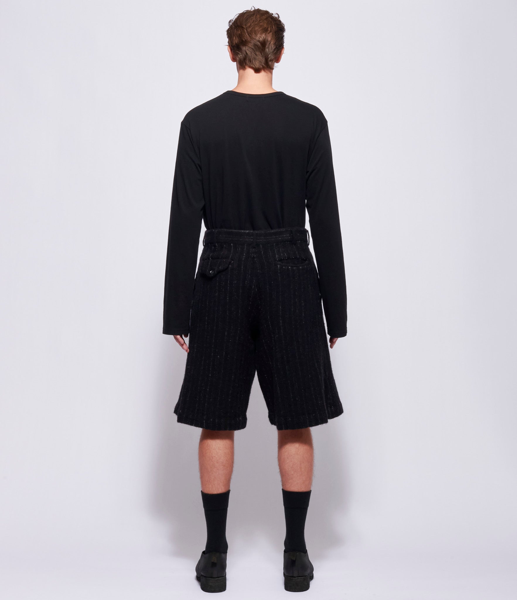 Comme Des Garcons Homme Plus Striped Short Pants