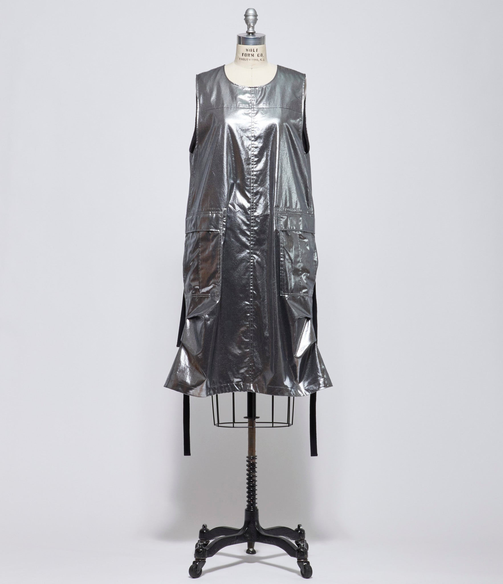 Junya Watanabe Womens Silver Cargo Dress