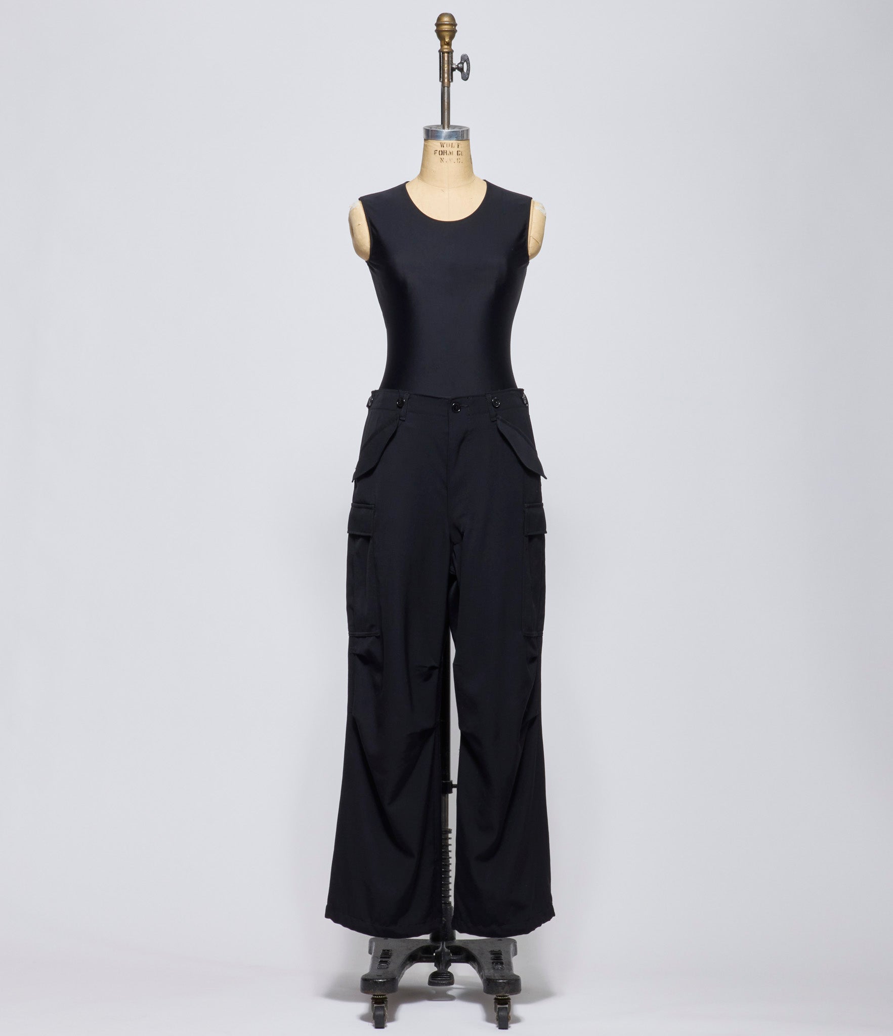 Junya Watanabe Womens Black Cargo Pants