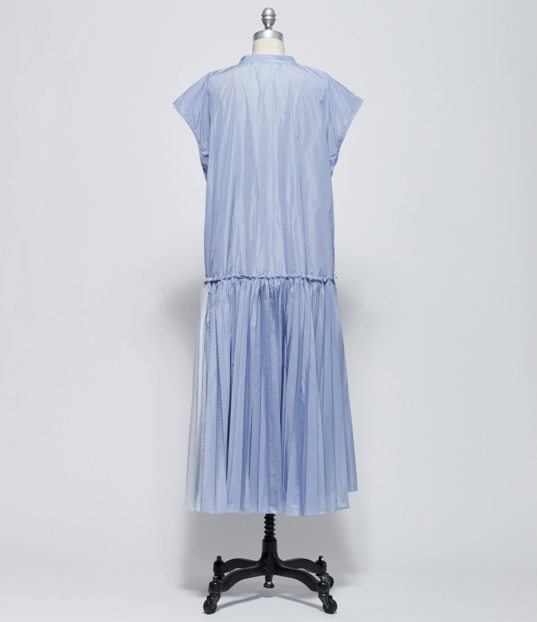 Sofie D'Hoore Women Dondo Multi-Stripe Dress with Sun Pleated Skirt