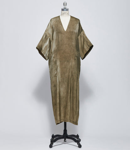 Uma Wang Womens Grey and Green Alga Dress – IfSohoNewYork