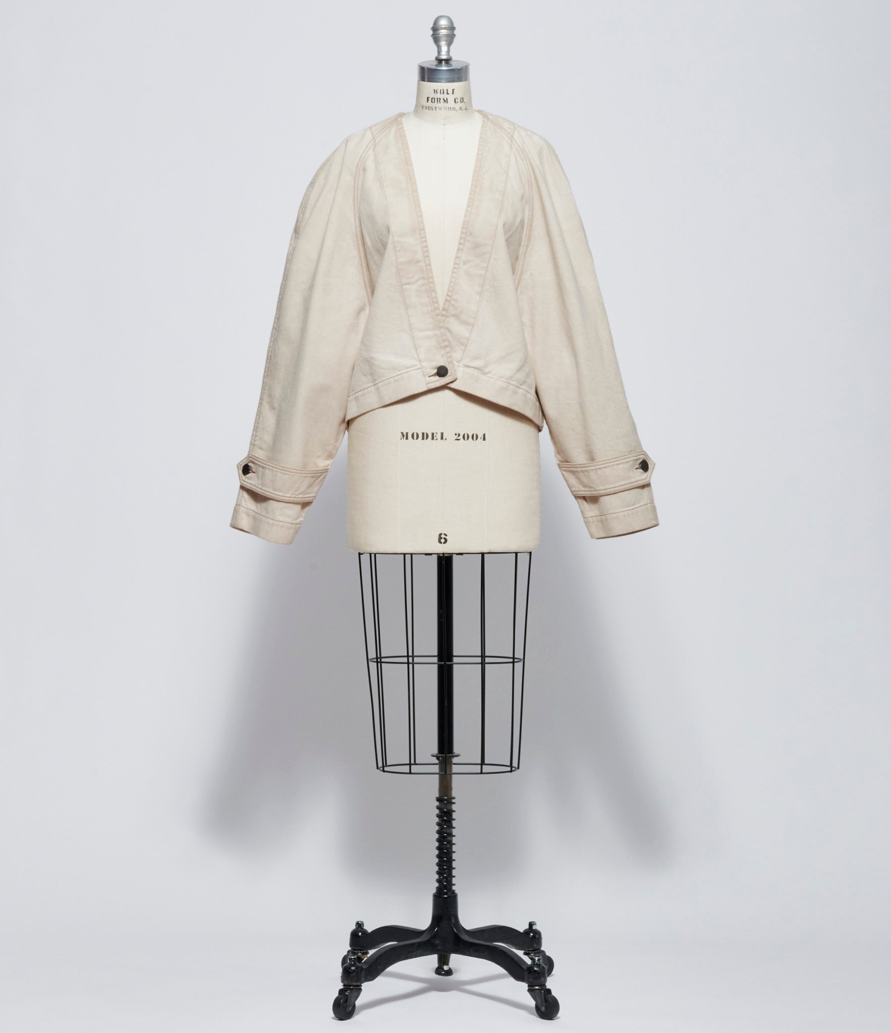 Uma Wang Womens Dirty White JJ Jacket