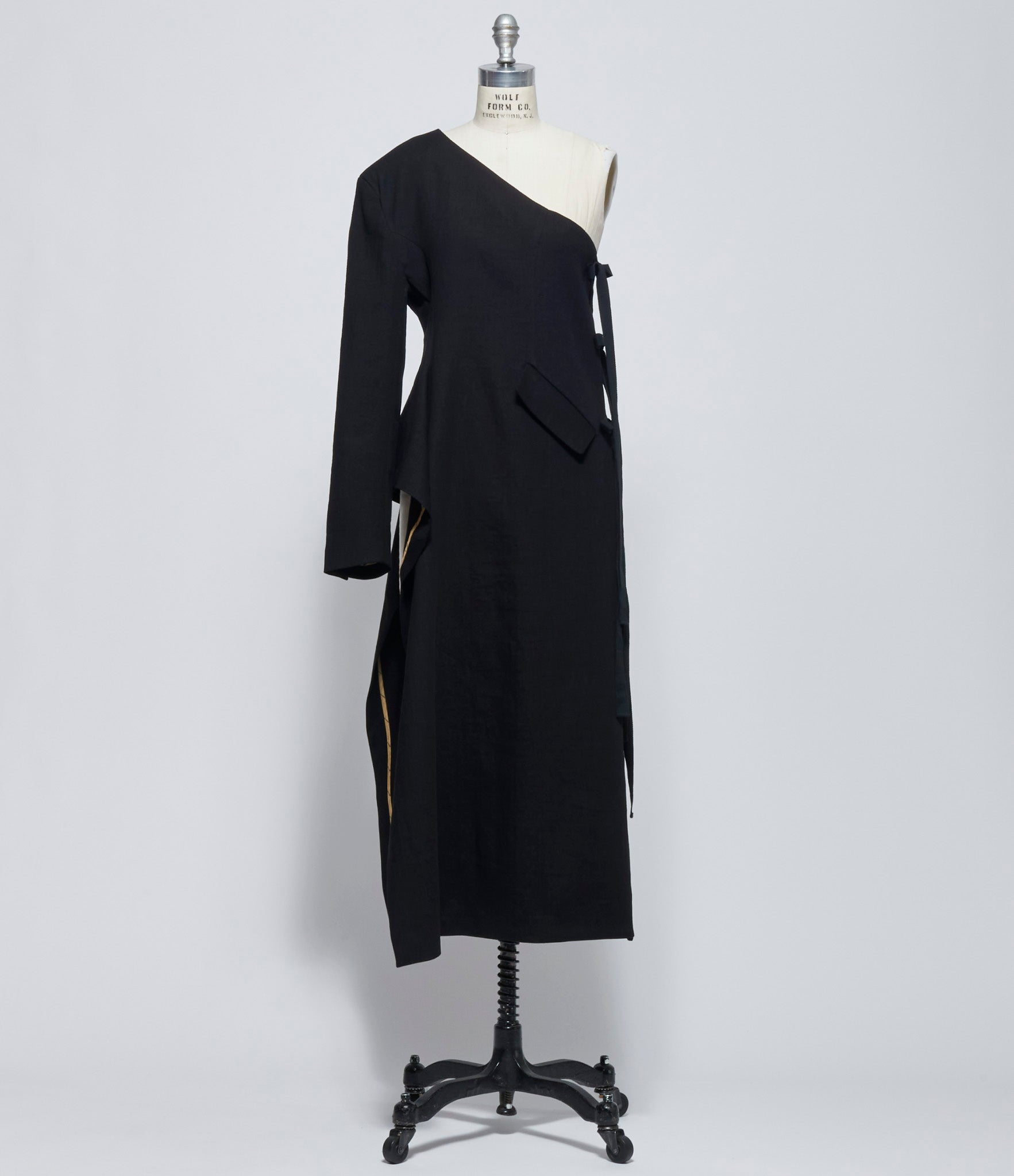 Uma Wang Womens Black Crux Coat
