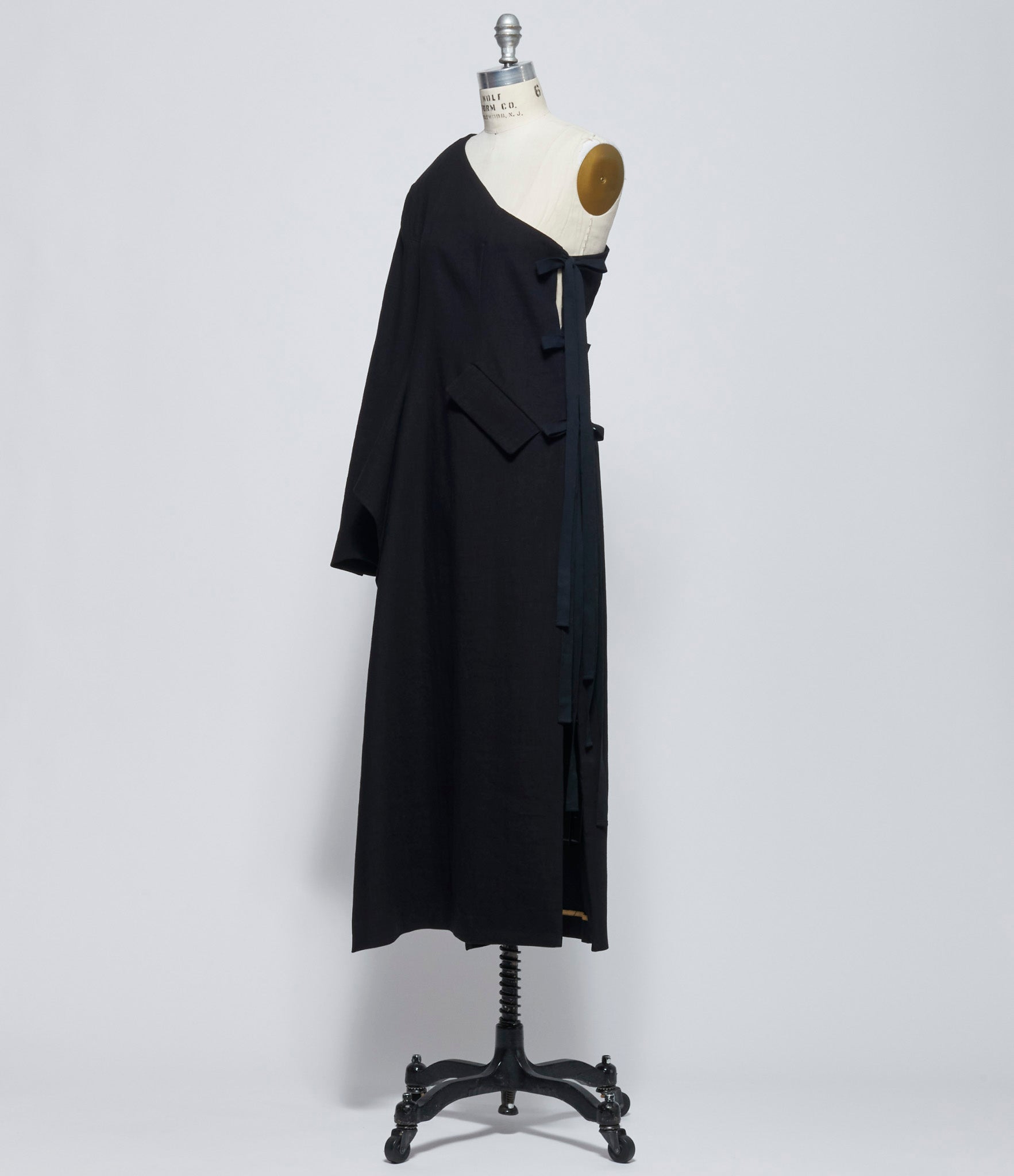 Uma Wang Womens Black Crux Coat
