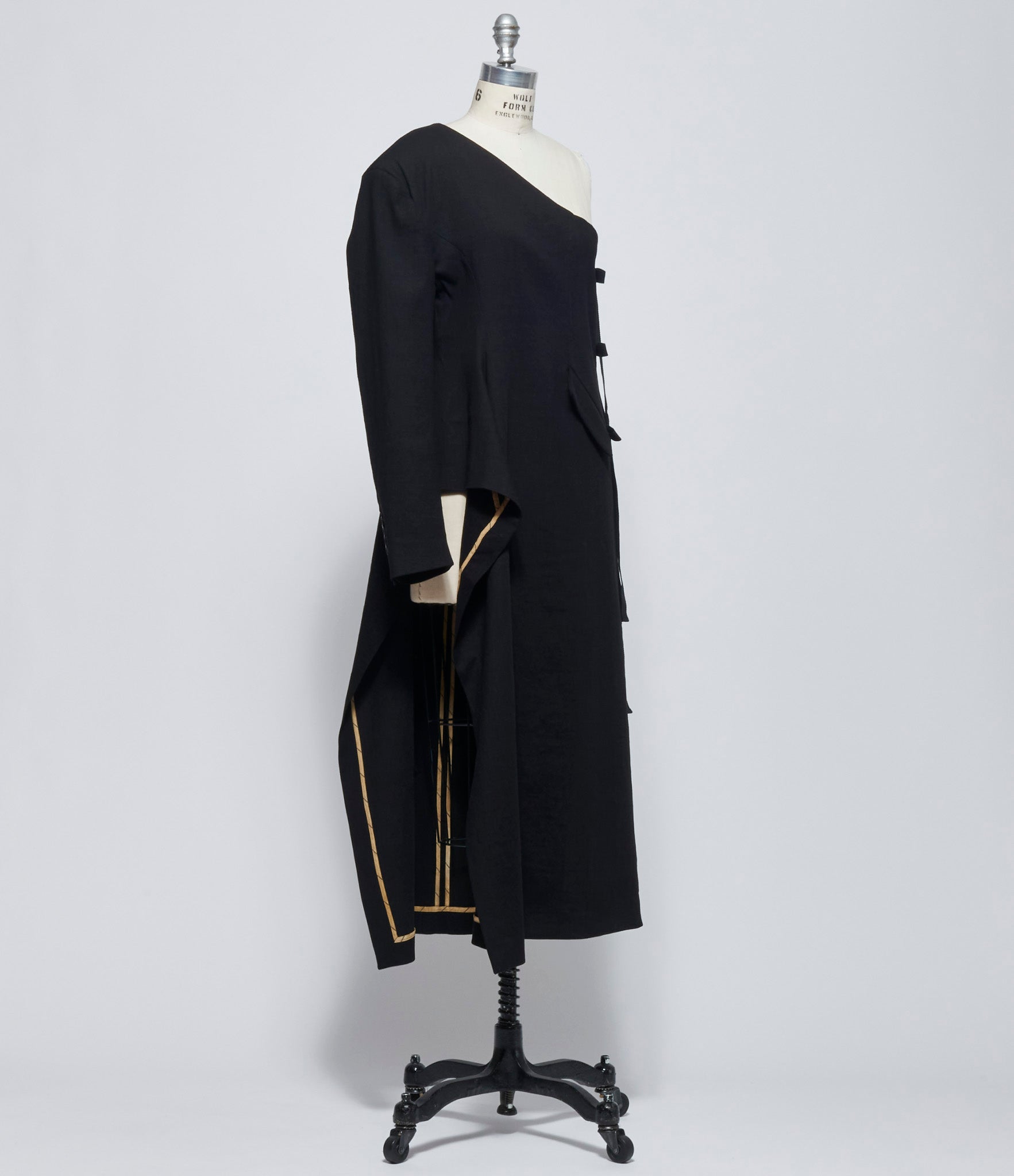 Uma Wang Womens Black Crux Coat