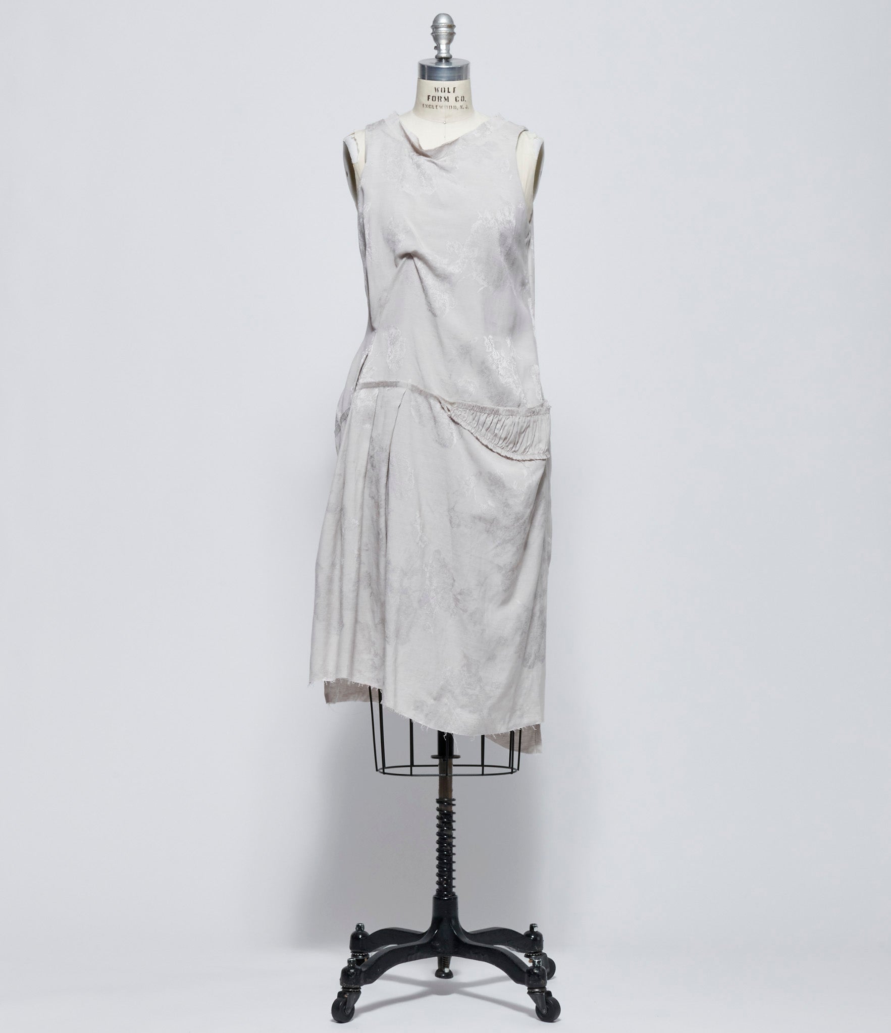 Chiahung Su Women Embroidered Draping Midi Dress