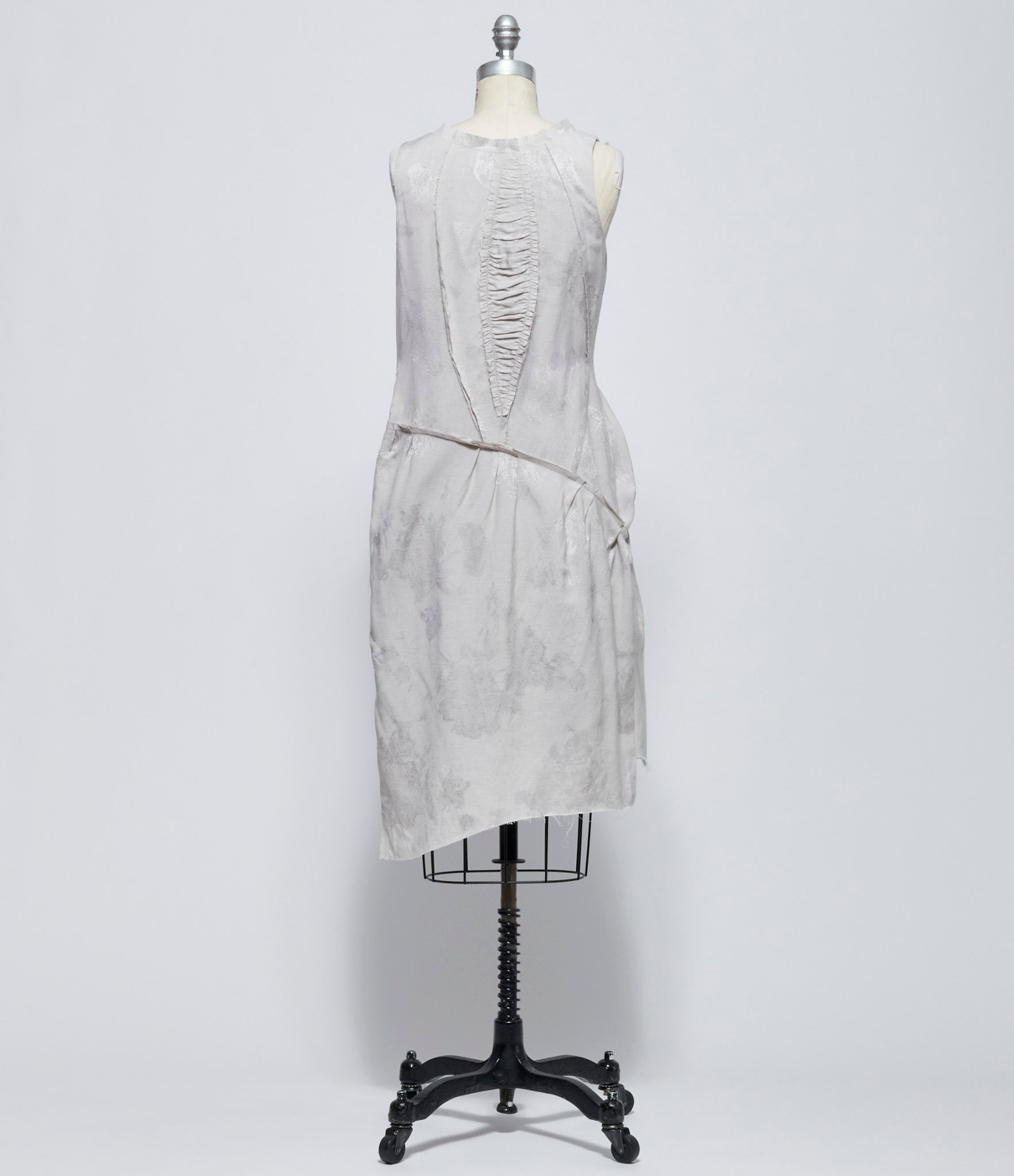 Chiahung Su Women Embroidered Draping Midi Dress