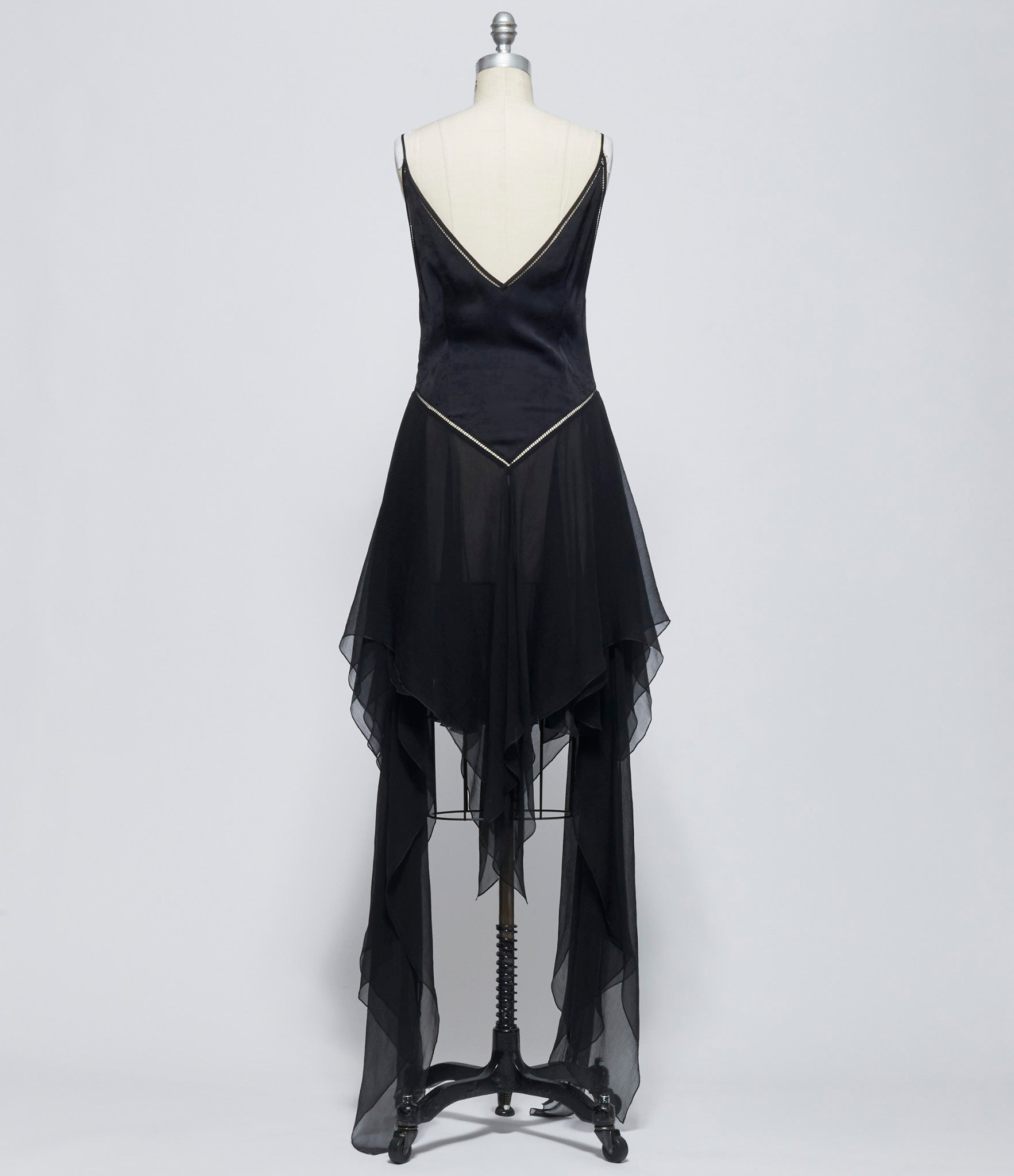 Ann Demeulemeester Womens Multilayer Midi Slip Dress