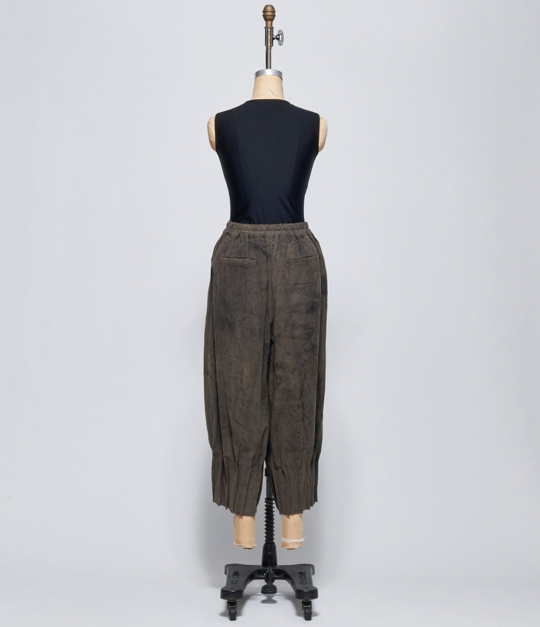 Chiahung Su Women Hand Dyed Pleated Wide Trouser