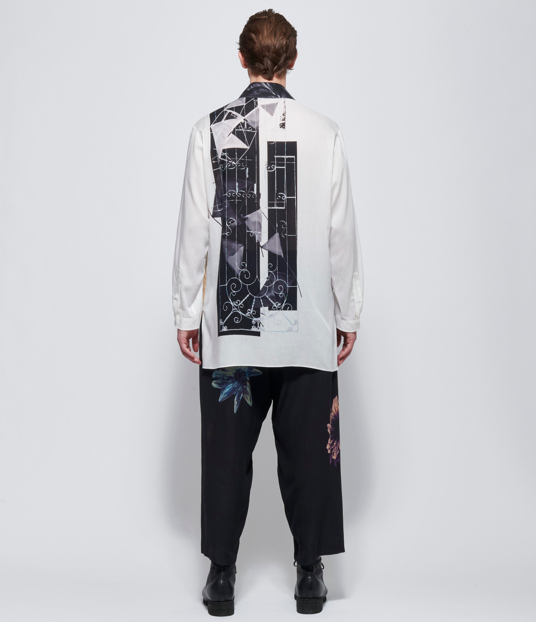 Yohji Yamamoto Pour Homme PT Balanced Collar Blouse