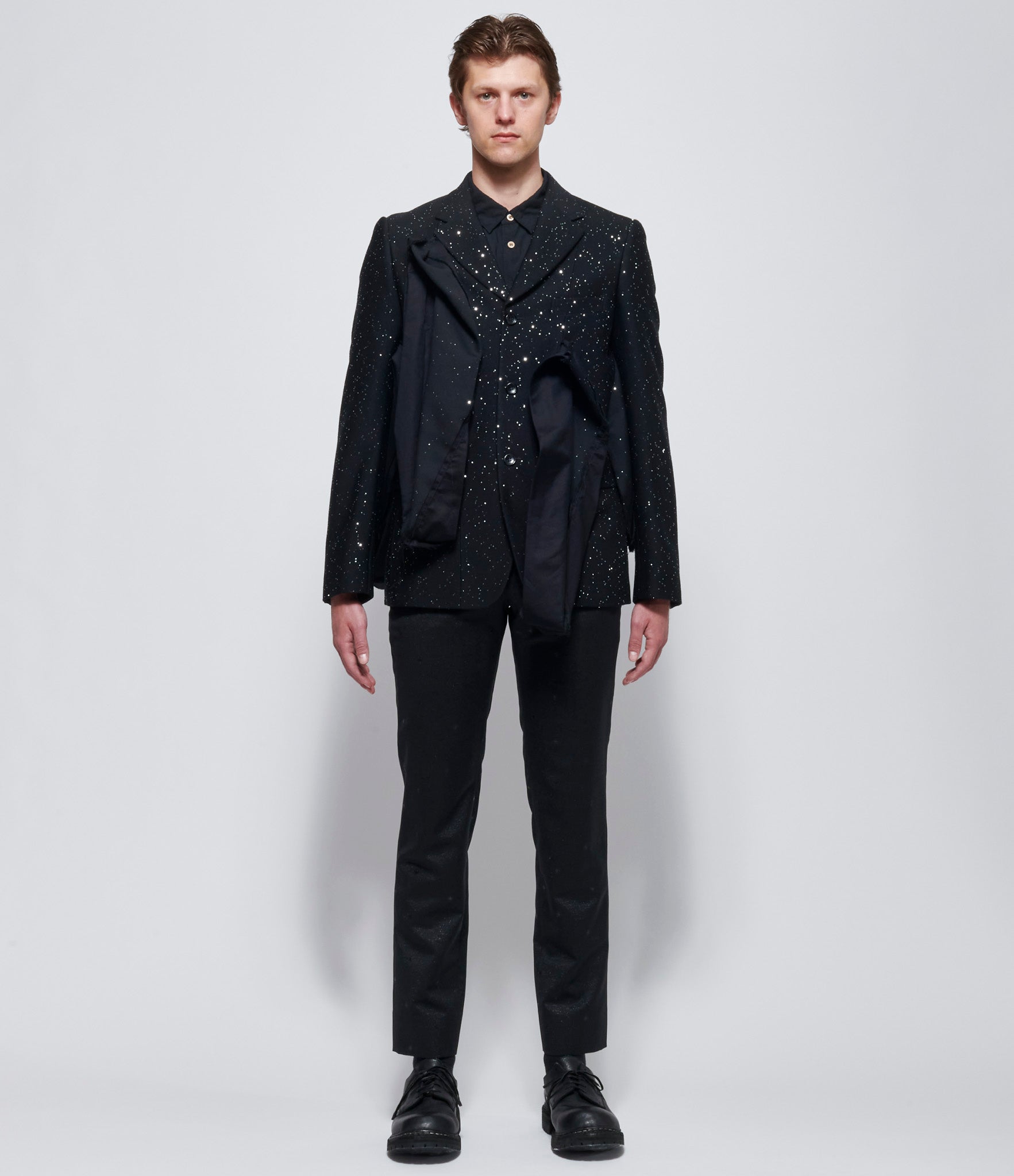 Comme Des Garcons Homme Plus Sequin Jacket