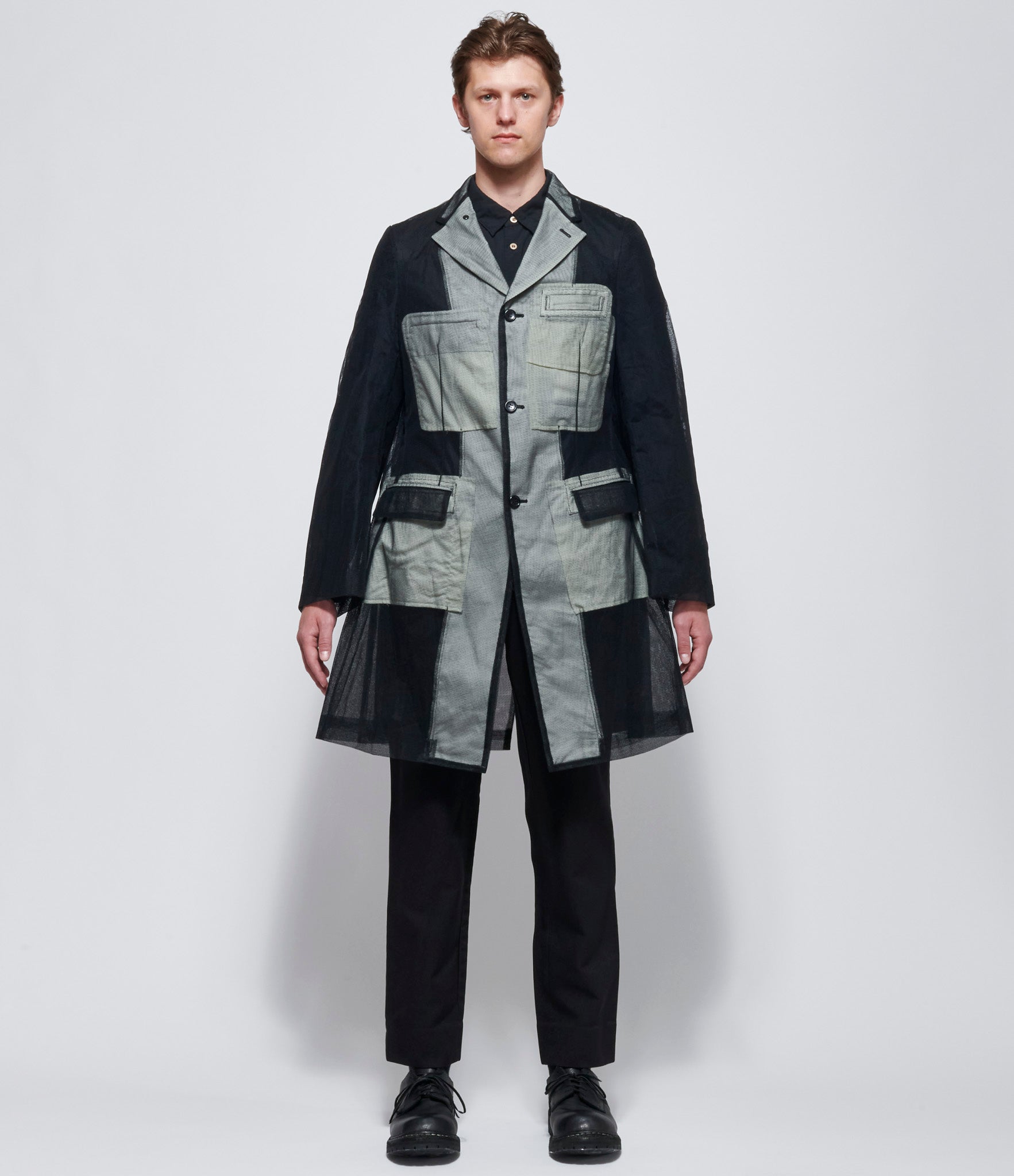 Comme Des Garcons Homme Plus Tulle Jacket