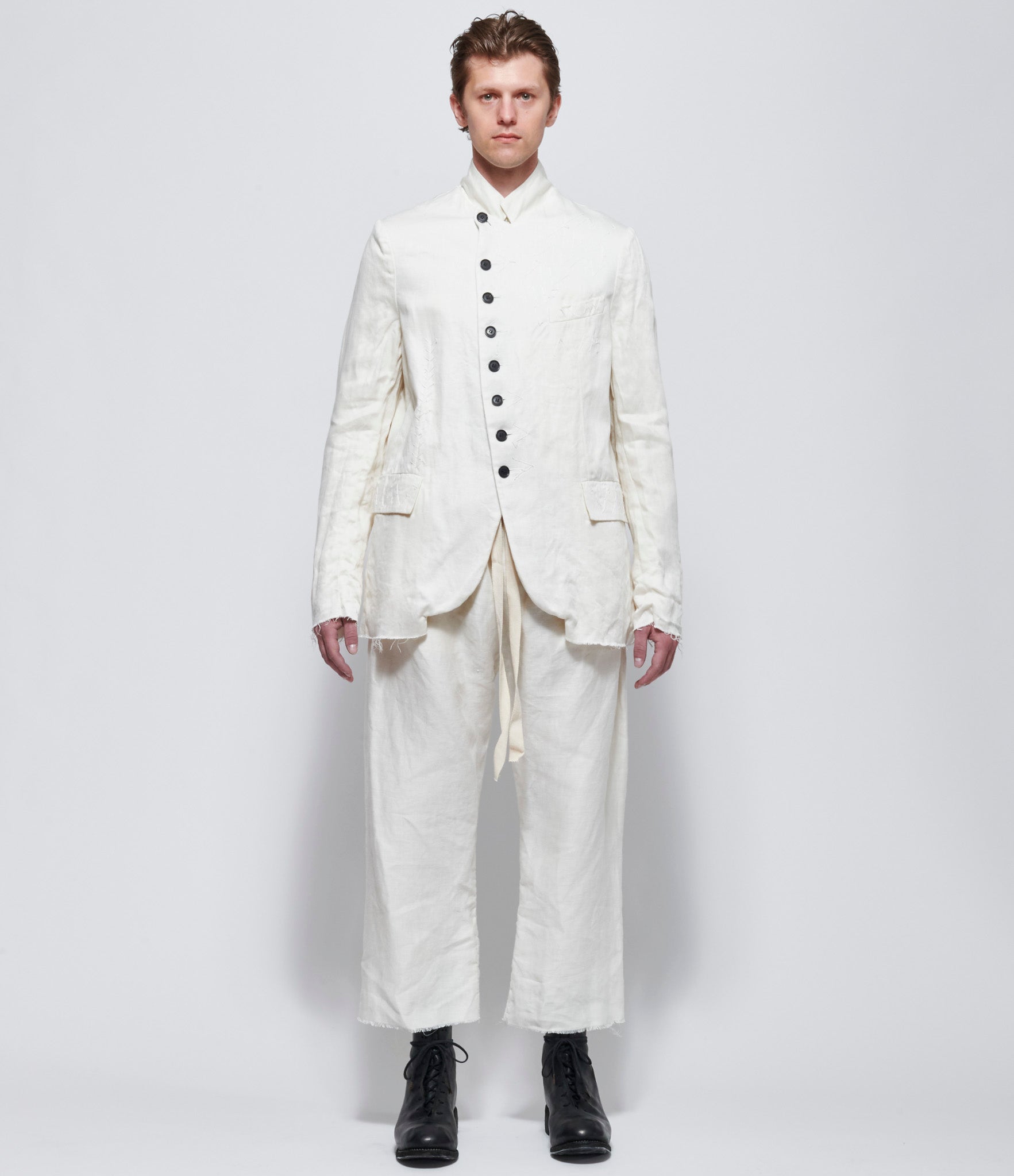 Elena Dawson Swan Linen 8X Blazer Peak