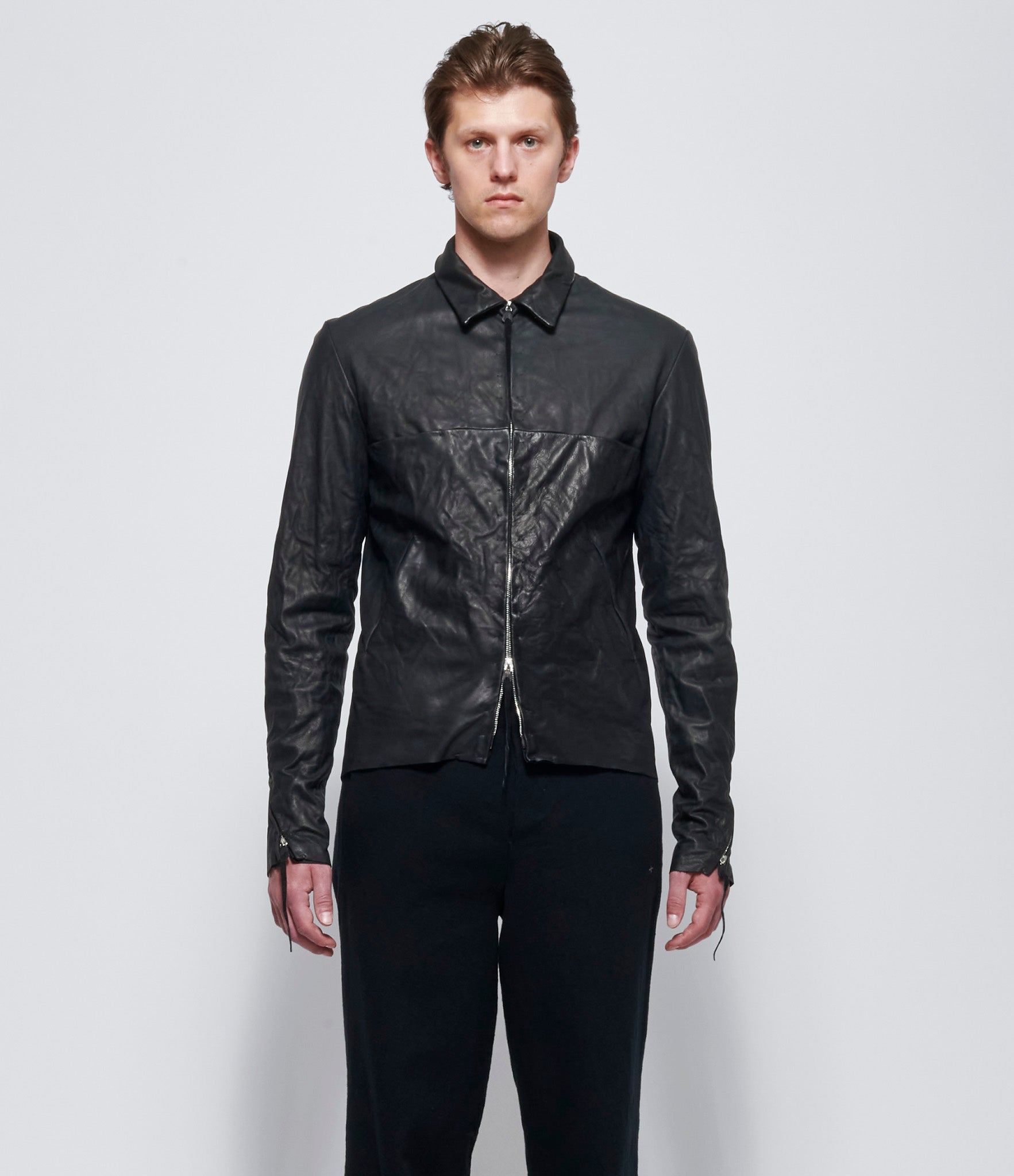 m.a+ Mens 4 Pocket Detachable Hood Biker Jacket