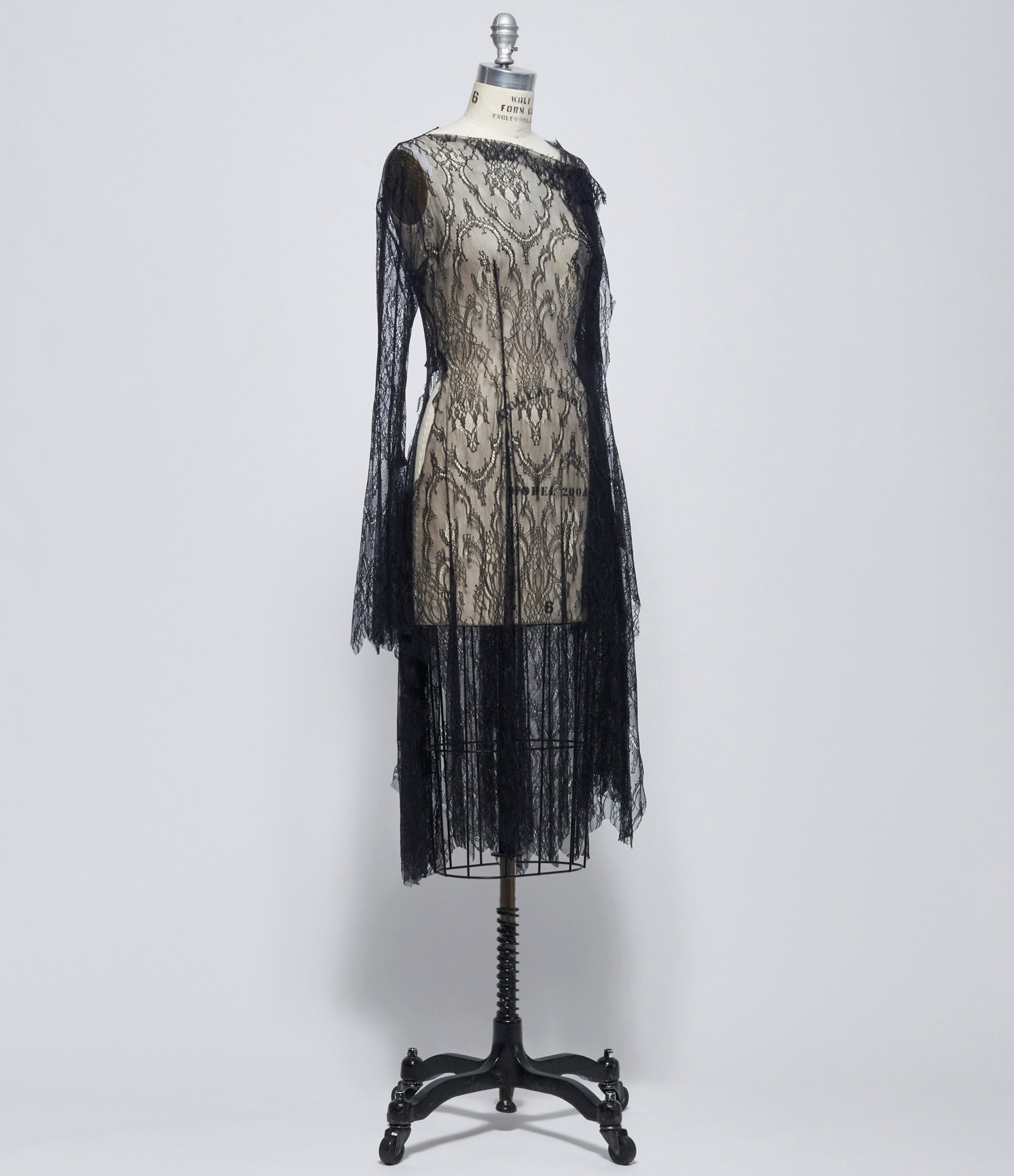 Yohji Yamamoto Womens Lace Long Blouse