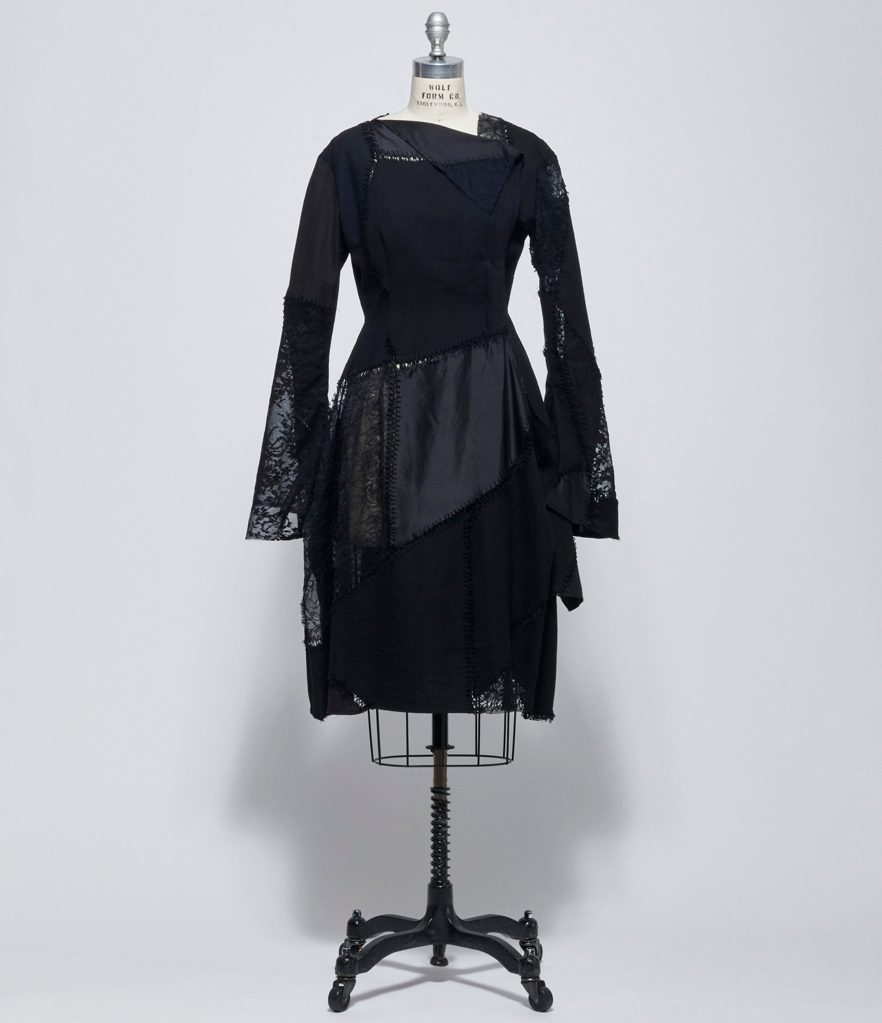 Yohji Yamamoto Womens Patchwork Long Blouse