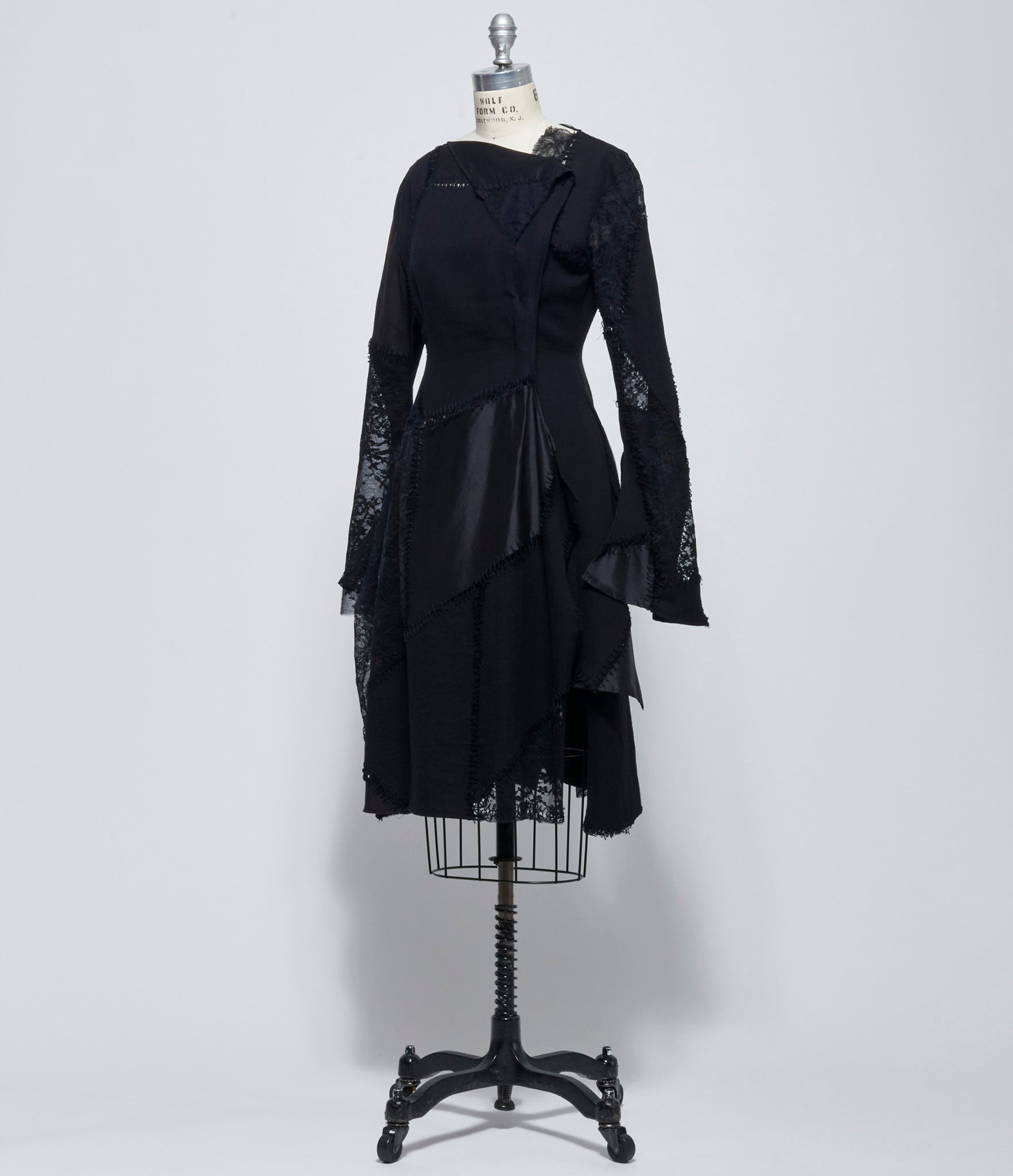 Yohji Yamamoto Womens Patchwork Long Blouse