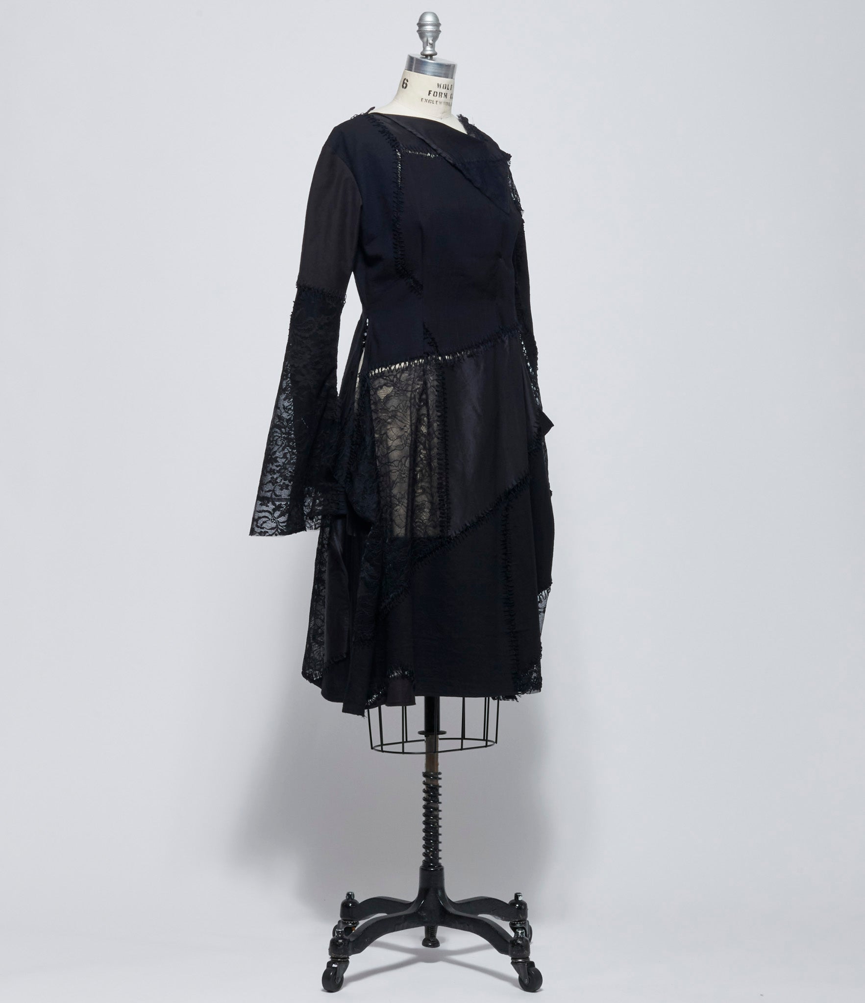 Yohji Yamamoto Womens Patchwork Long Blouse