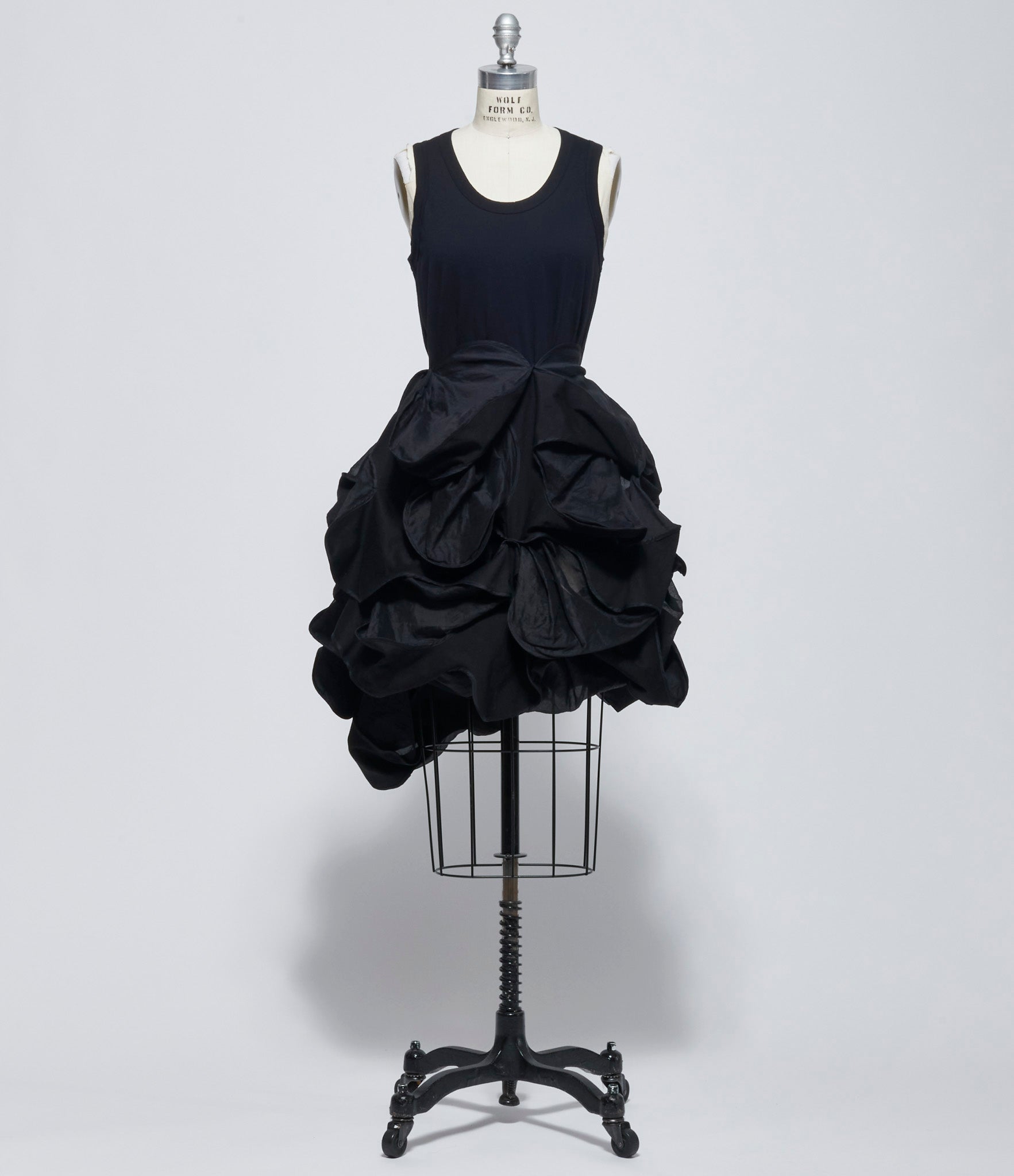 Yohji Yamamoto Womens Circular 3D Skirt