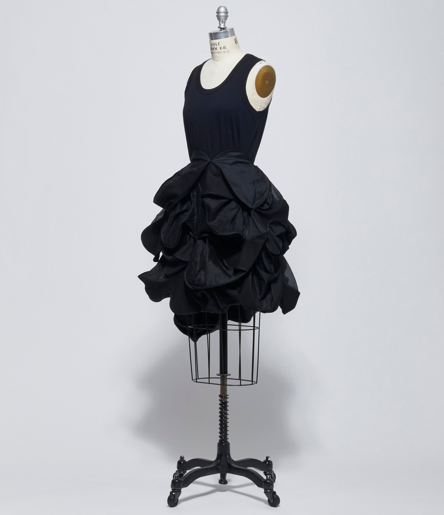 Yohji Yamamoto Womens Circular 3D Skirt