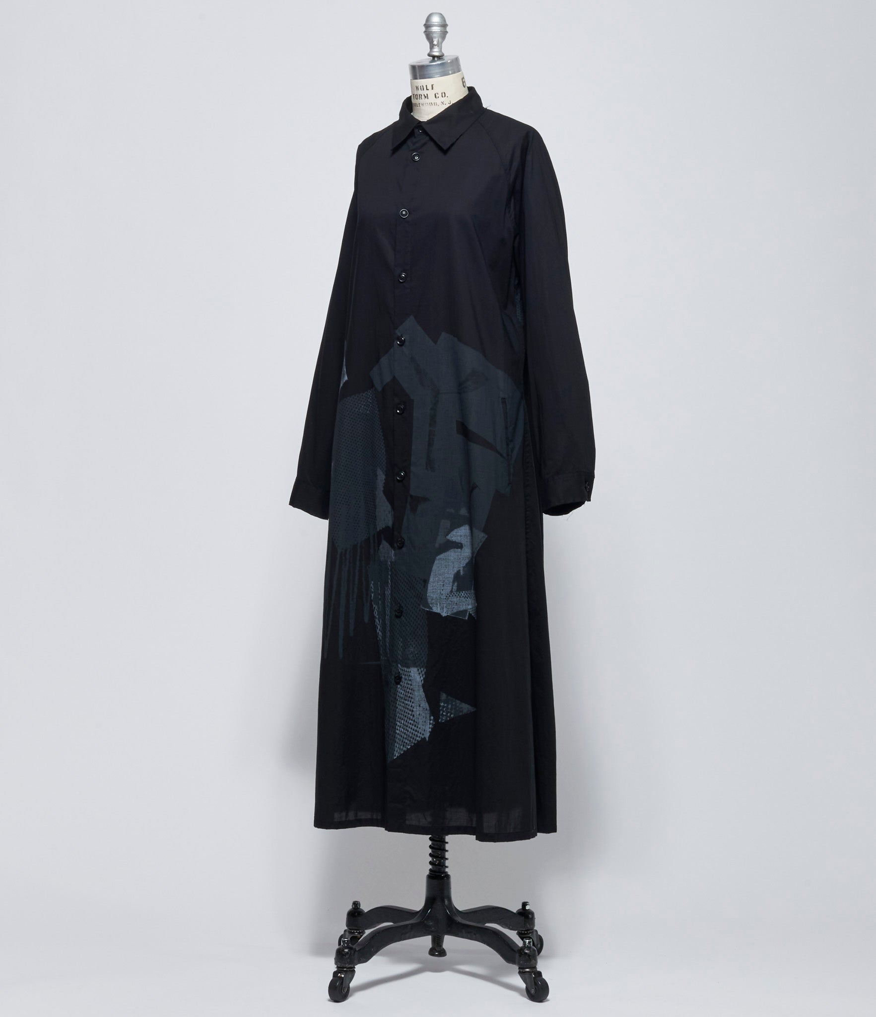 Y's Womens O-Arranged Shirt Dress