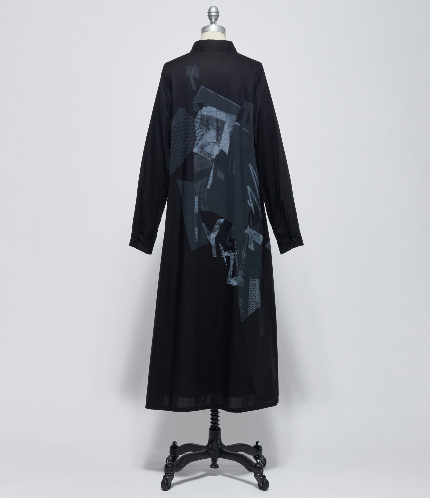 Y's Womens O-Arranged Shirt Dress