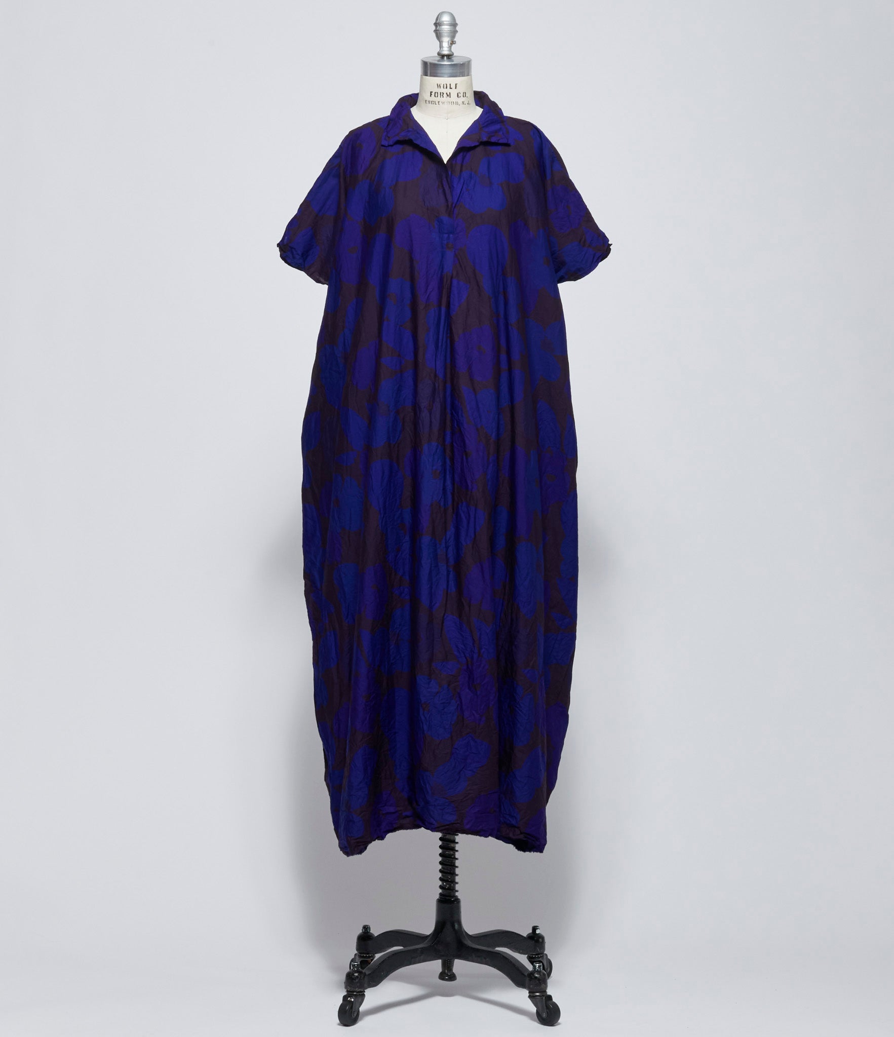 Daniela Gregis Womens Abito Dress 20.07.06 Machina Lavata Tinto Blu