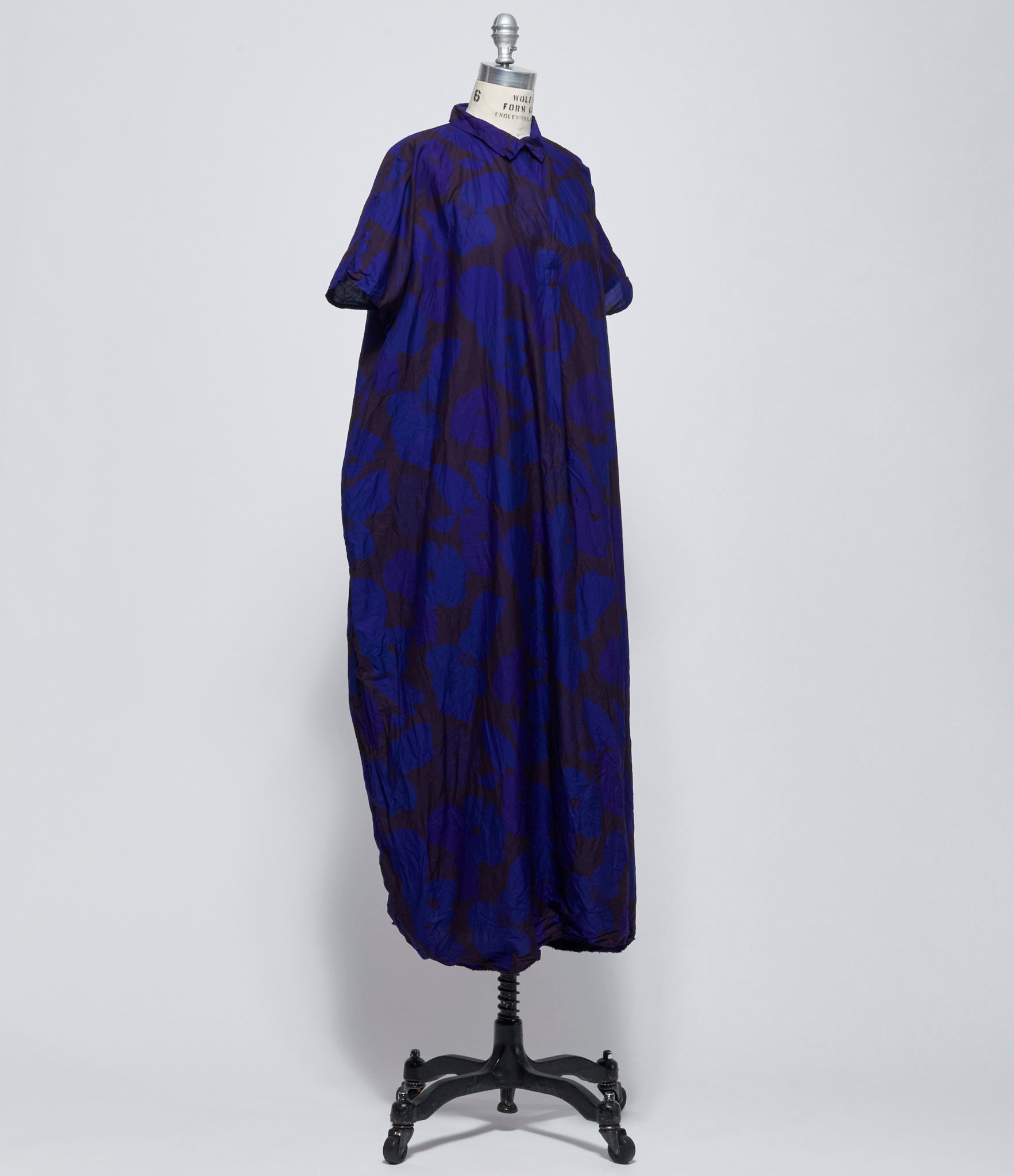 Daniela Gregis Womens Abito Dress 20.07.06 Machina Lavata Tinto Blu