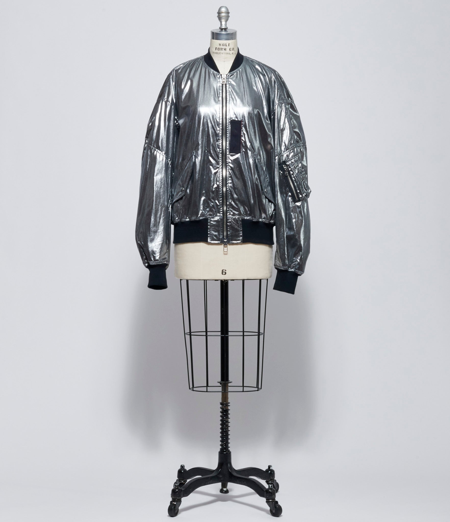 Junya Watanabe Womens Silver Blouson