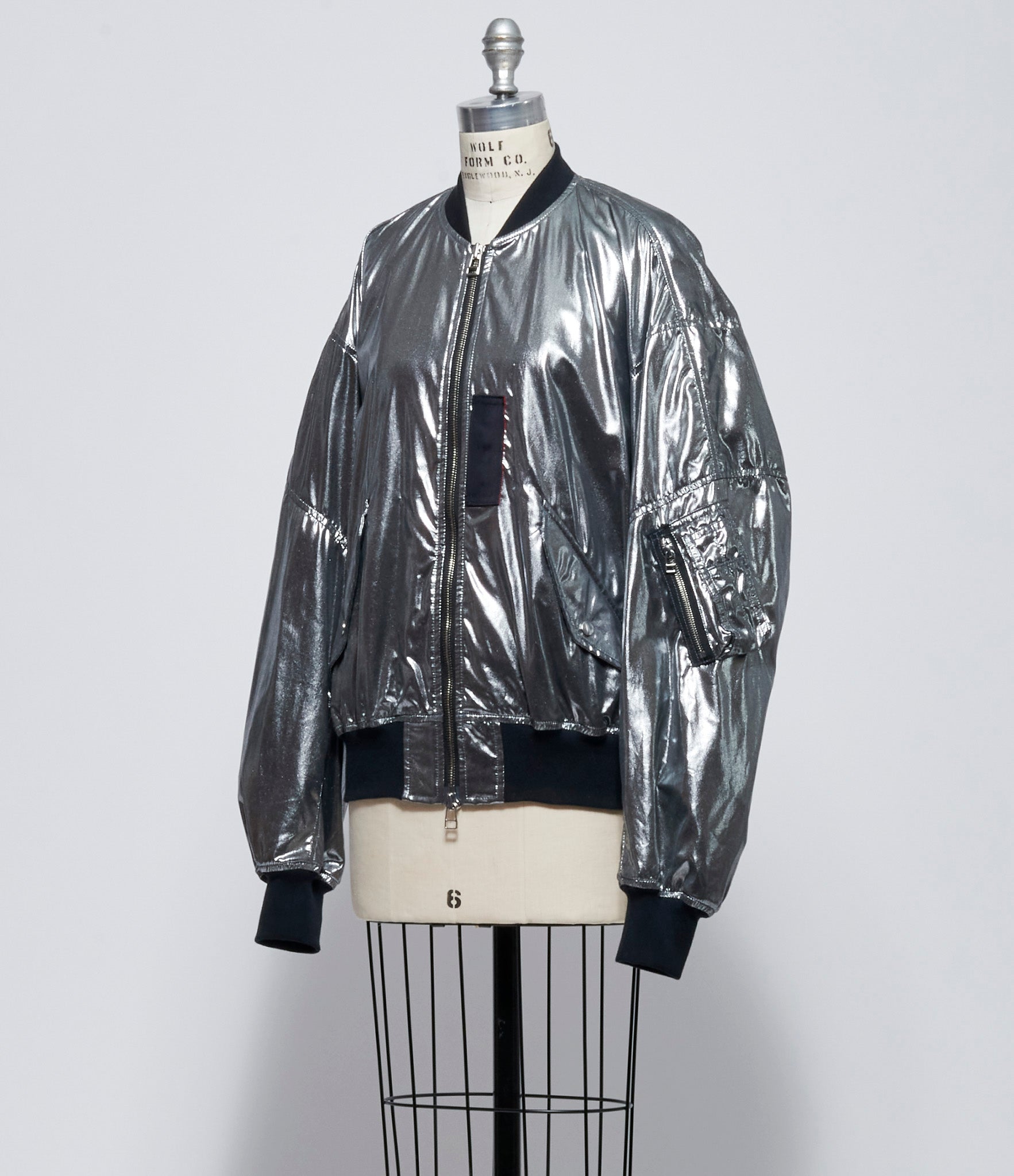 Junya Watanabe Womens Silver Blouson
