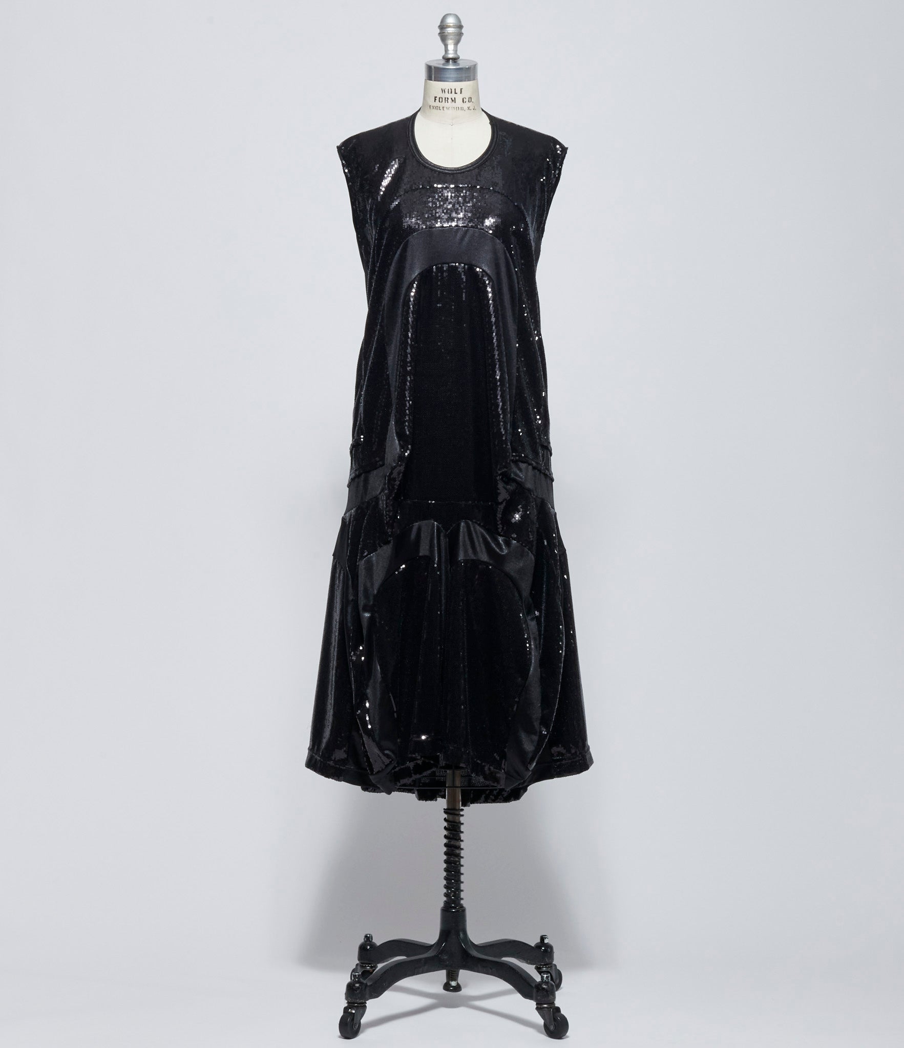 Junya Watanabe Womens Sequin Drop Waist Dress