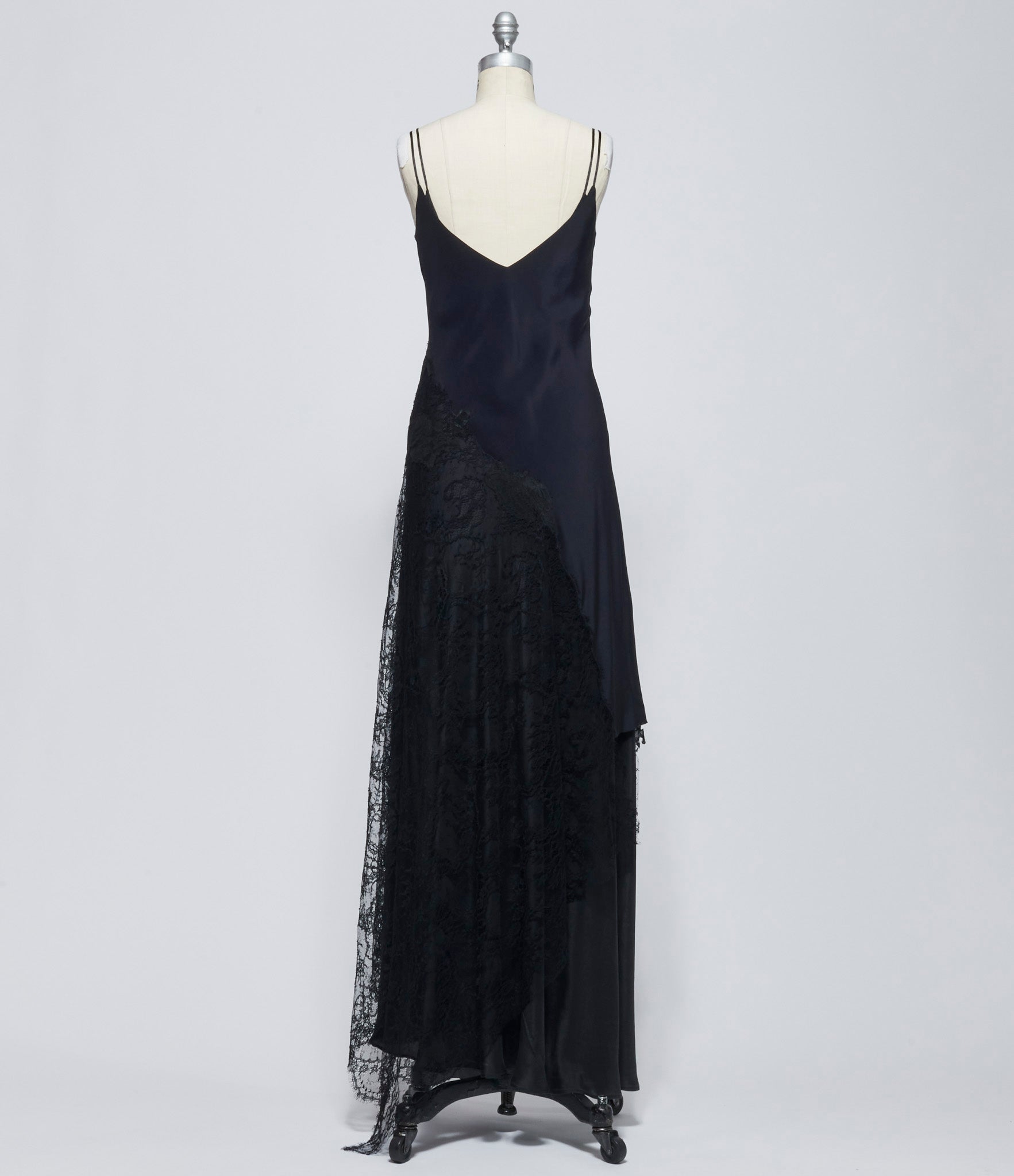 ladies black slip dress Convertible Slip Dress in Black (available in XL)