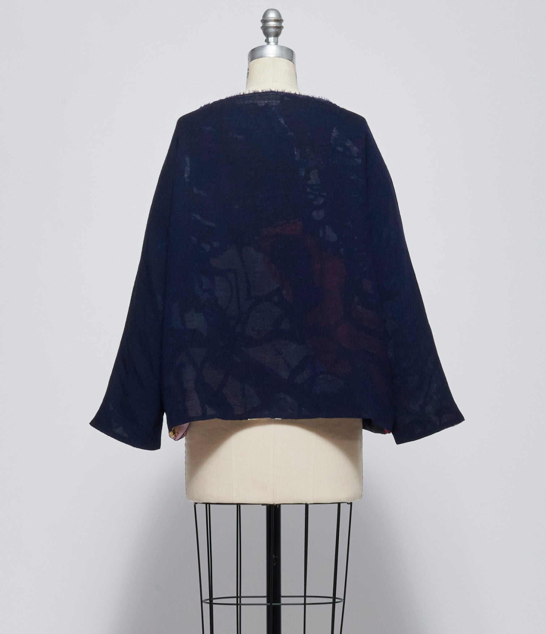 Daniela Gregis Womens Camicia Shirt Lunedi Stretta Double Blu Navy Disegno Ginepro