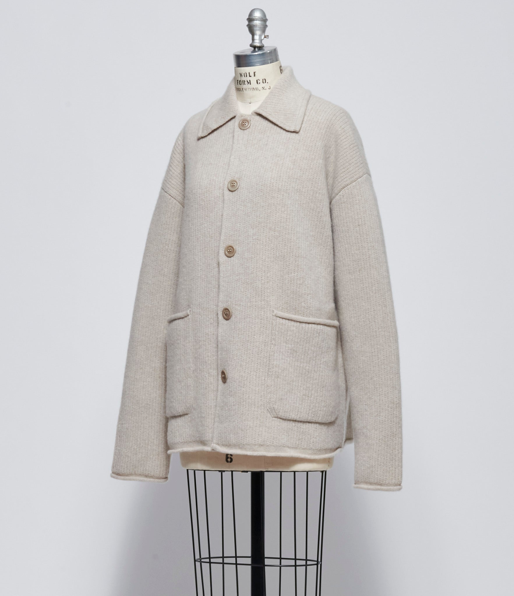 Casey Casey Womens Rove Jacket Light Grey