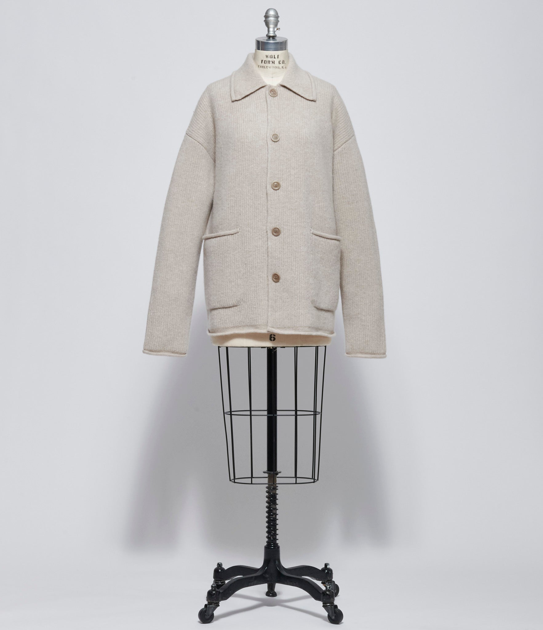 Casey Casey Womens Rove Jacket Light Grey