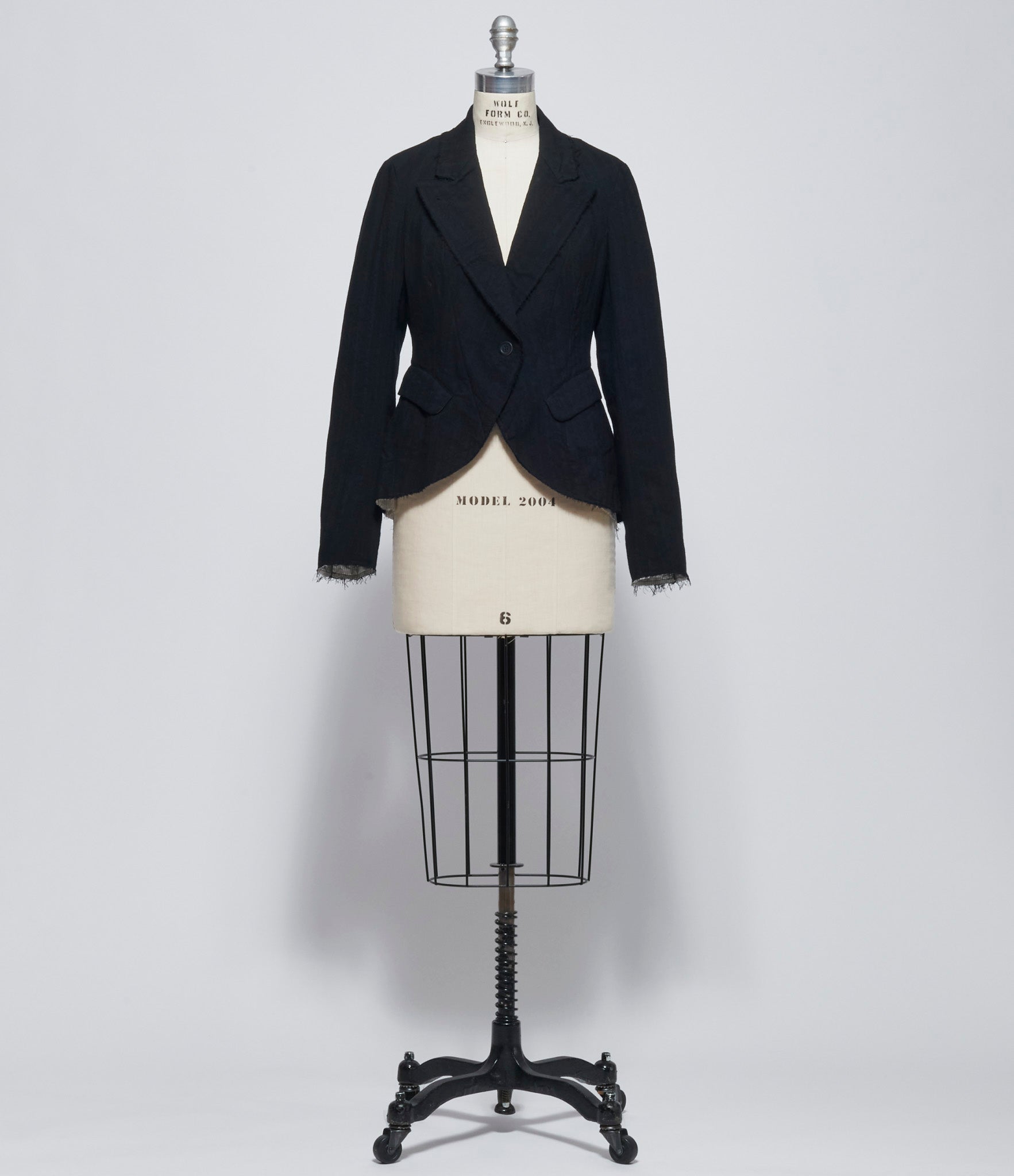 Forme D'Expression Womens Black Hourglass Jacket
