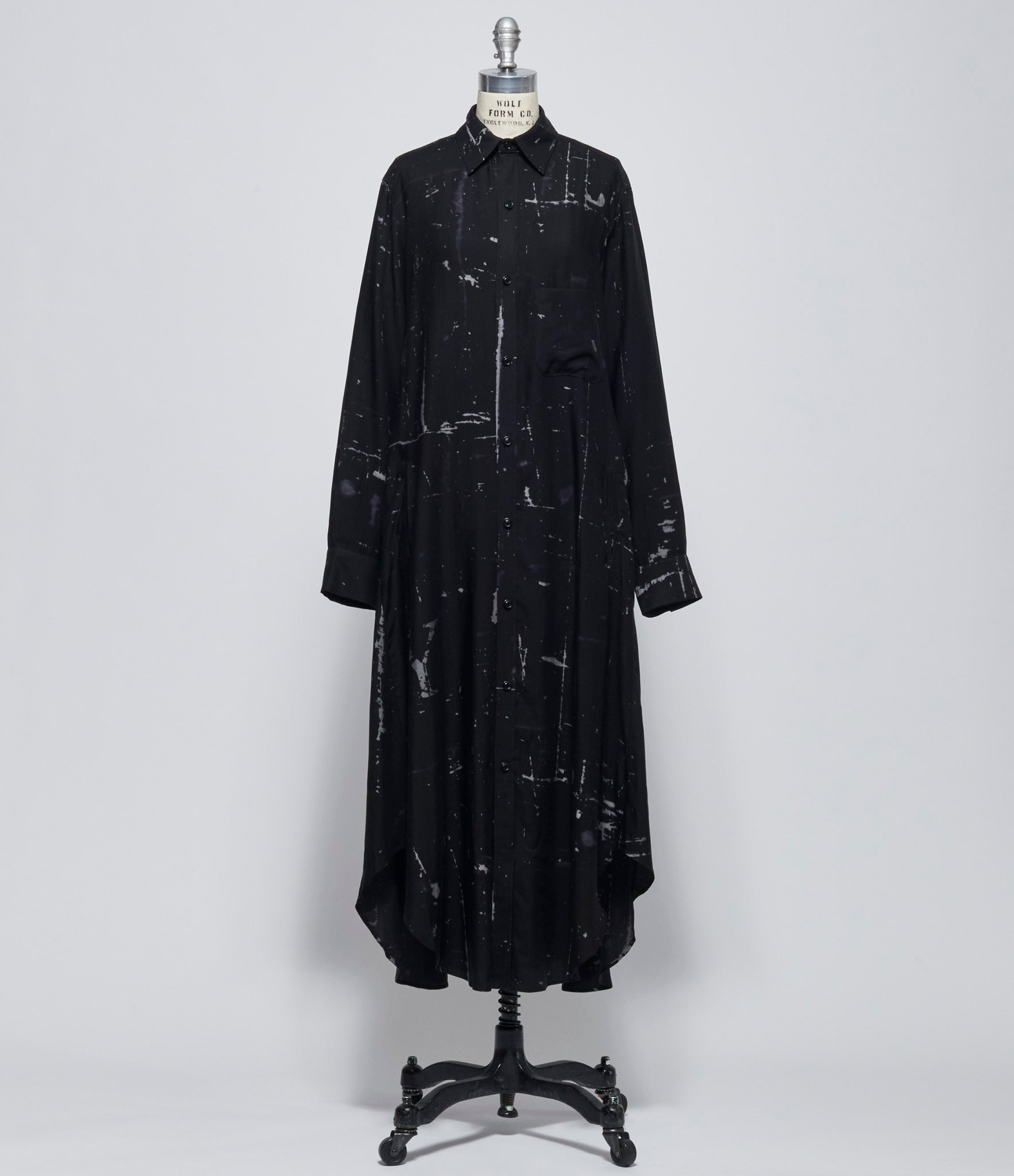 Y's U-Cloth Placket Dress