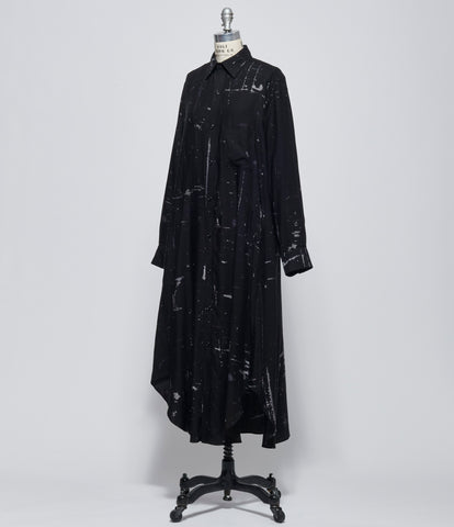 Y's U-Cloth Placket Dress