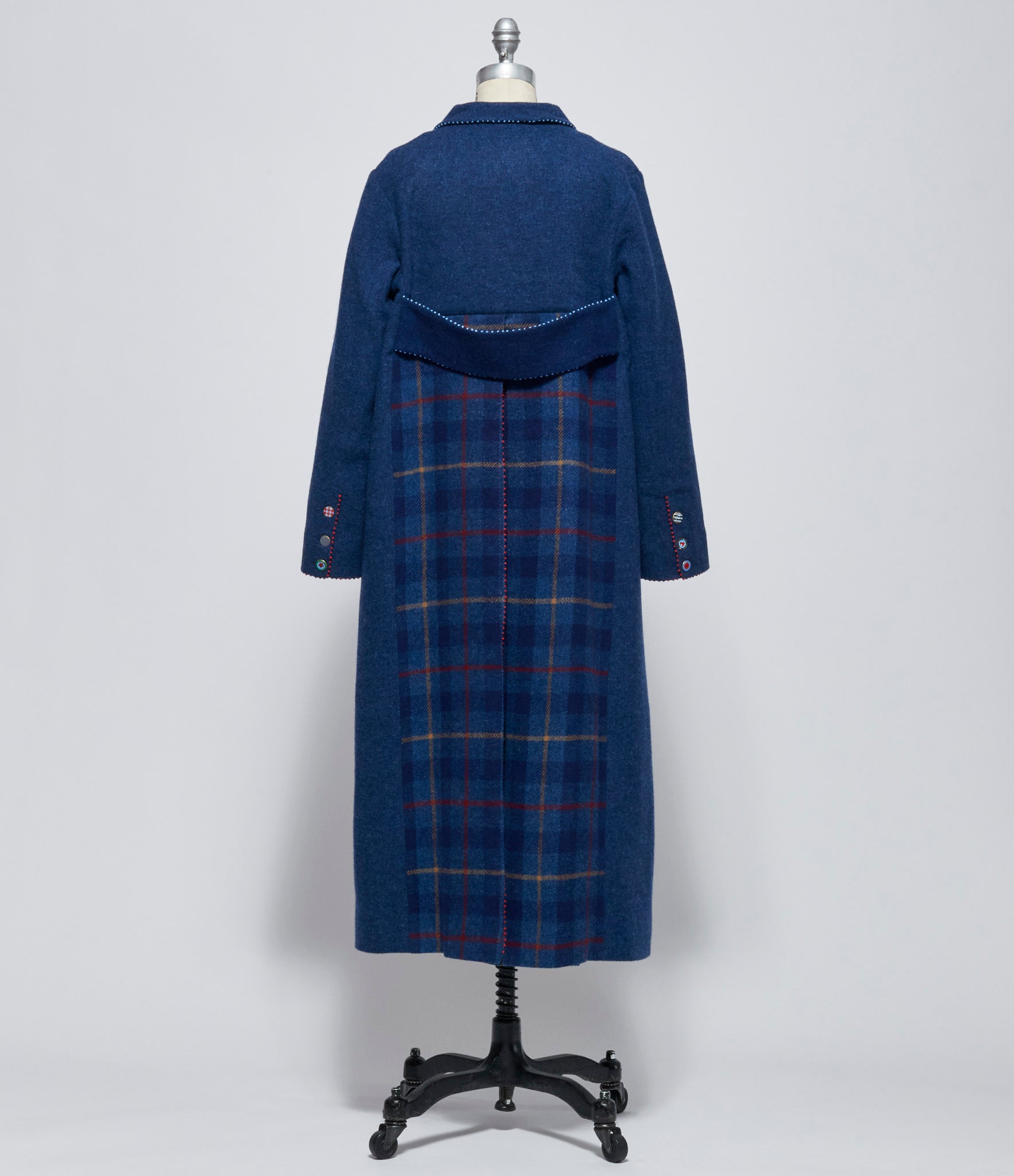 Pero Womens Blue Coat