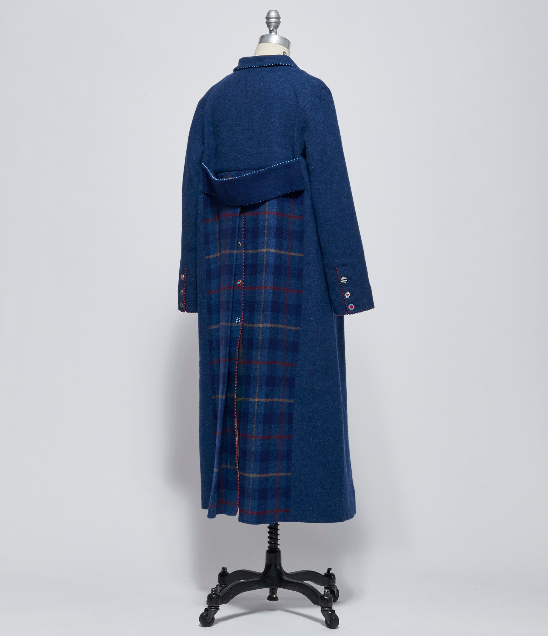 Pero Womens Blue Coat