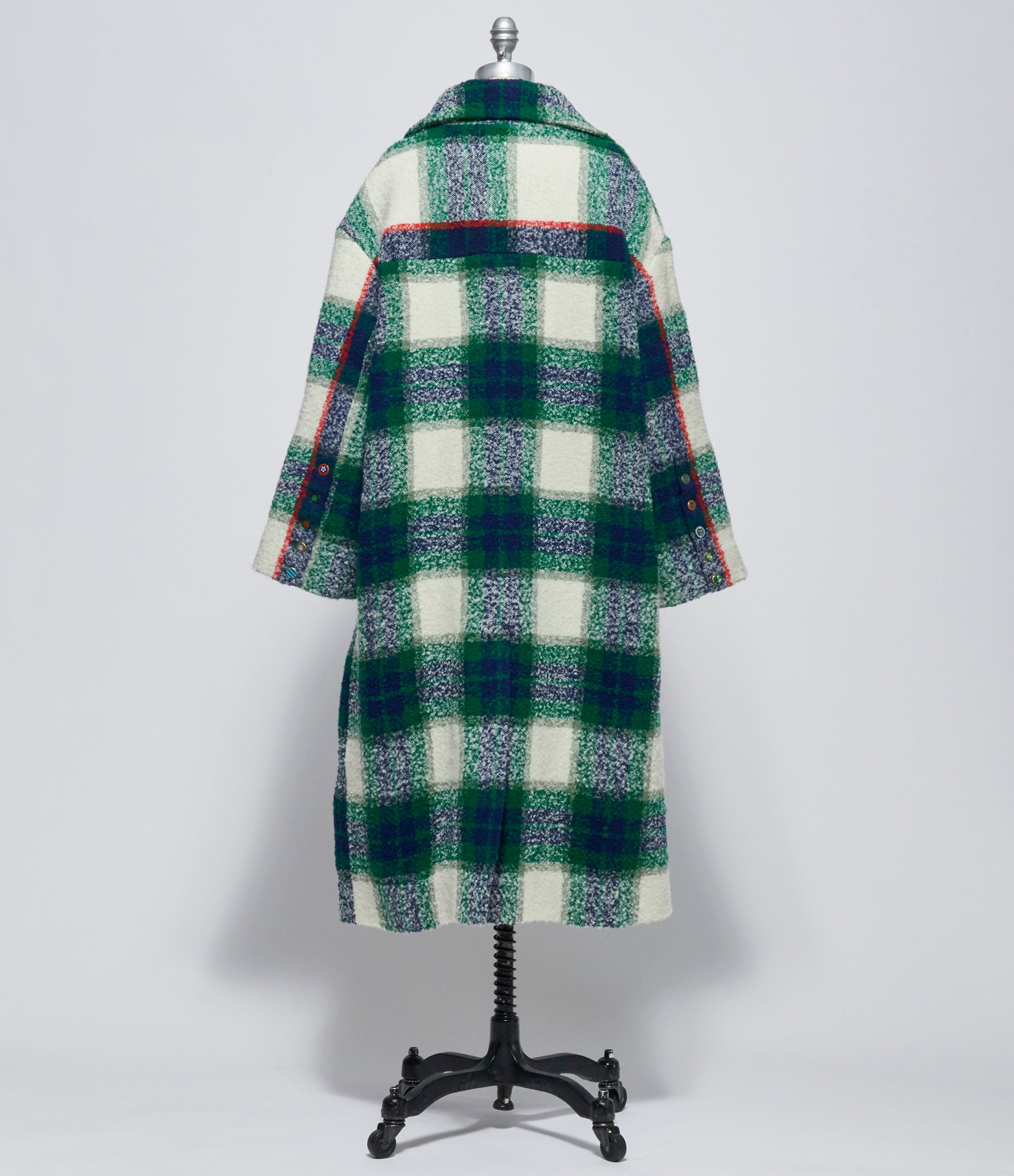 Pero Womens Plaid Coat