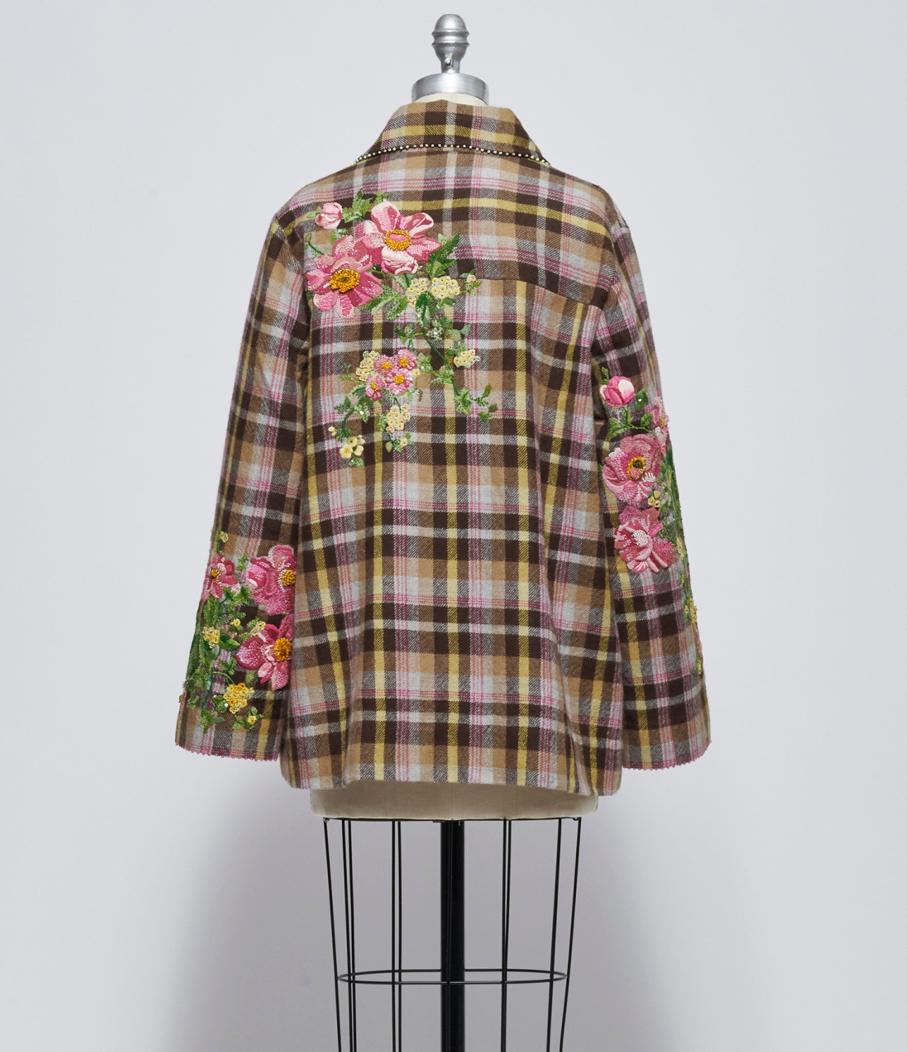 Pero Womens Reversible Beaded Jacket