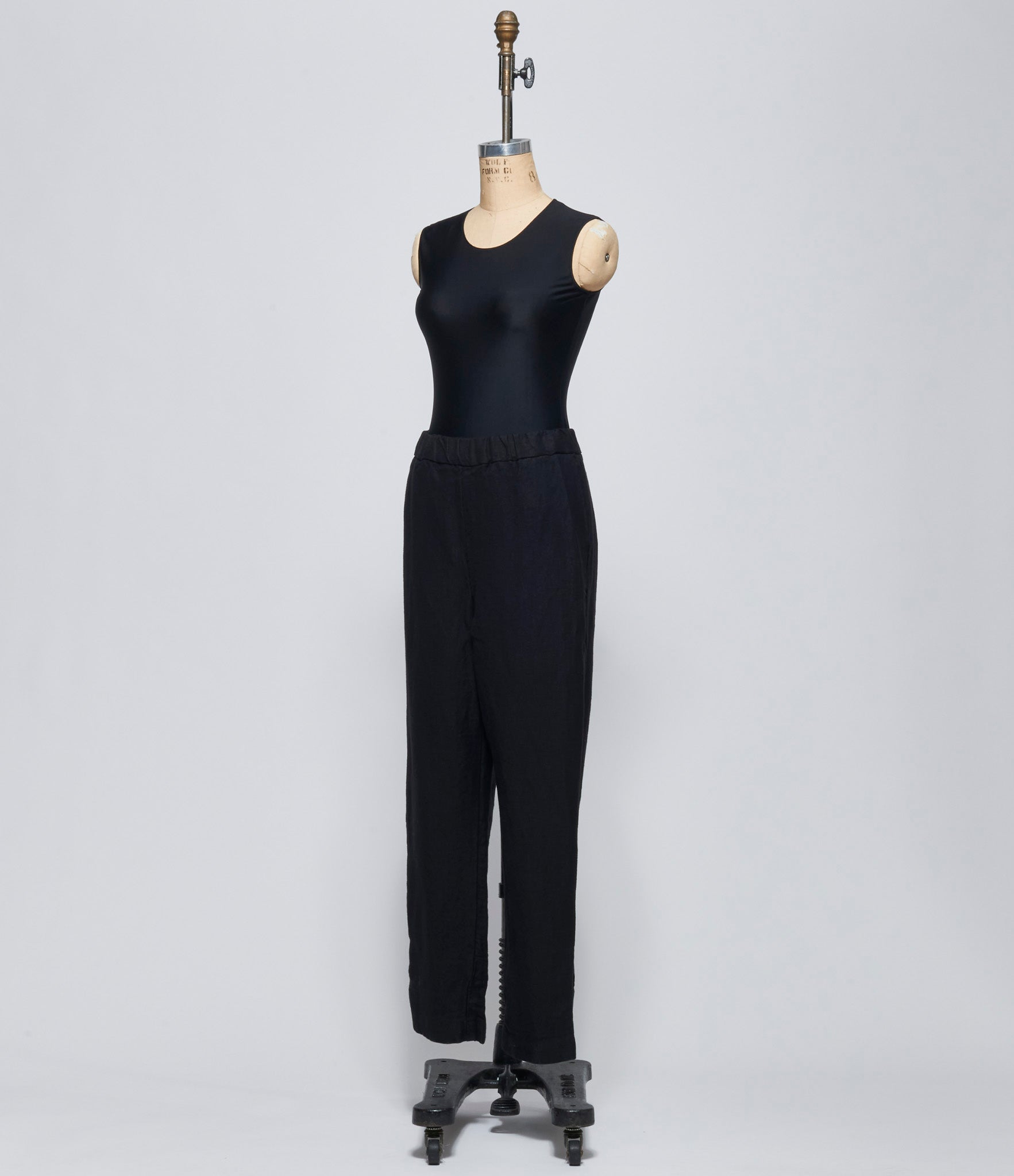 Casey Casey Womens Long Chasse Black Pants