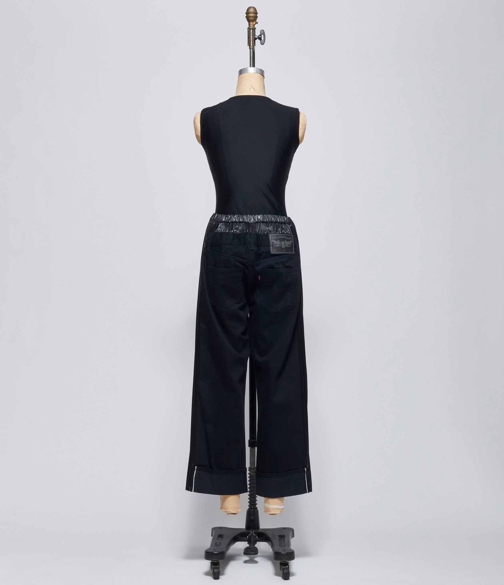 Junya Watanabe Womens Pleated Denim Pants