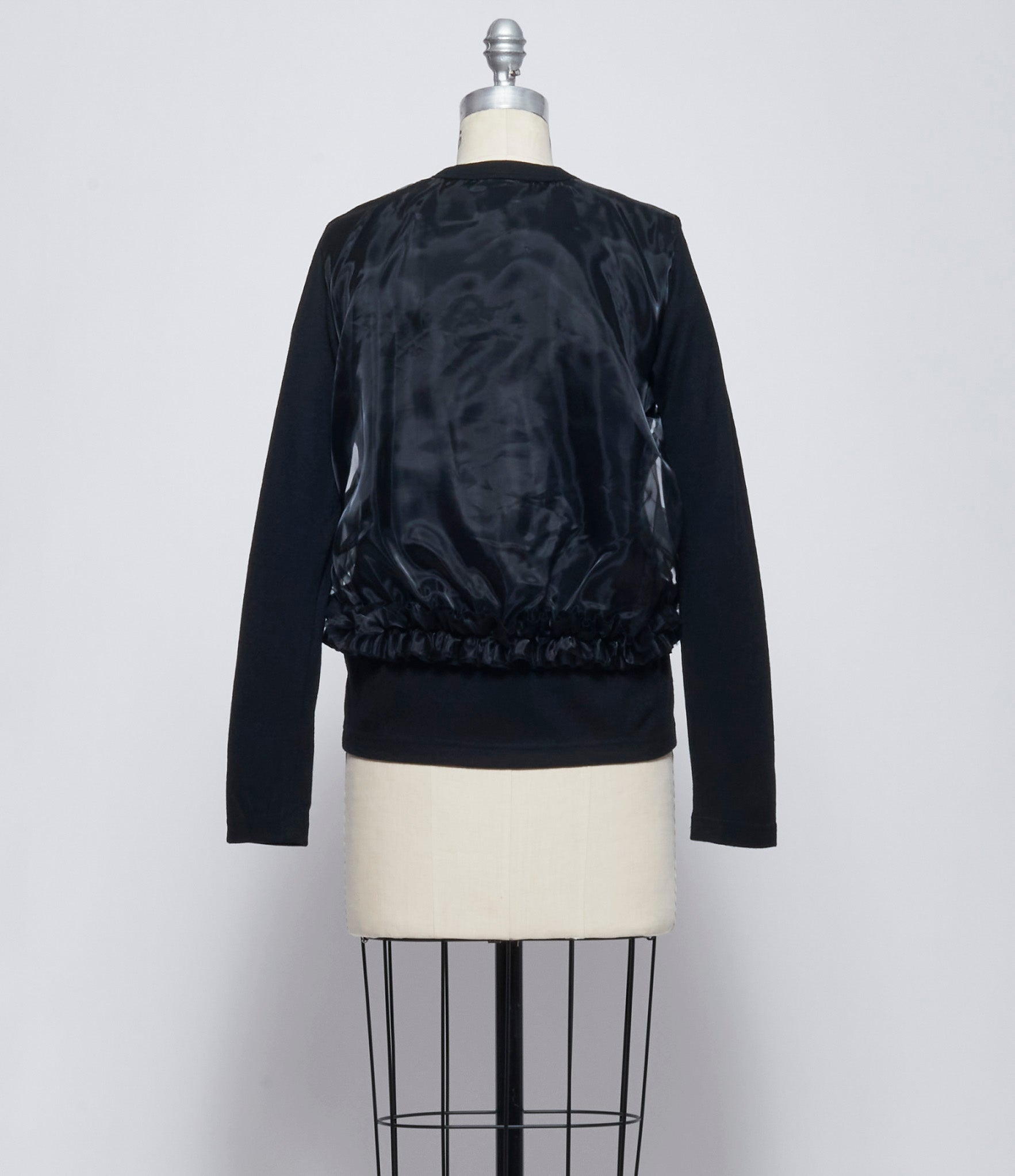 Noir Kei Ninomiya Comme Des Garcons Womens Overlay Button Up Shirt