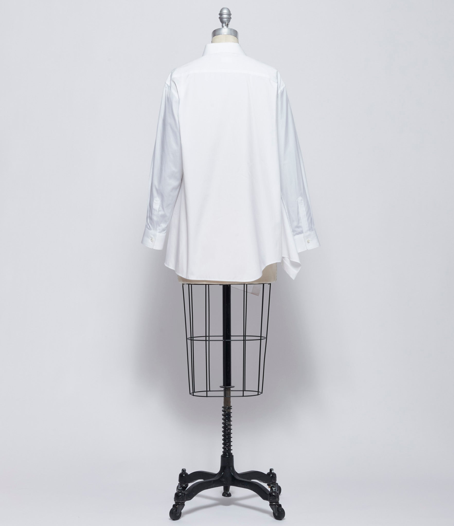 Comme Des Garcons Womens Asymmetric Cut Out Shirt
