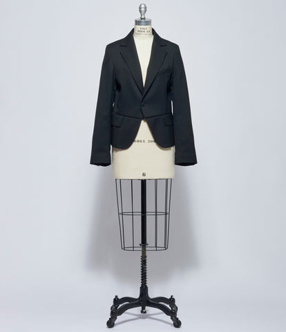 MM6 Maison Margiela Womens Adjusted Fold Over Blazer