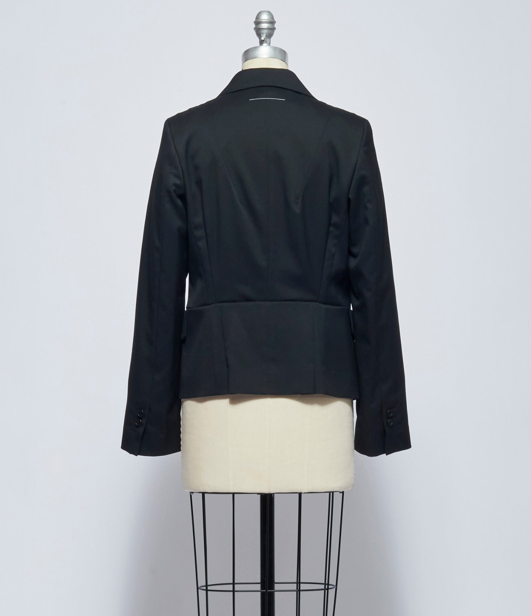 MM6 Maison Margiela Womens Adjusted Fold Over Blazer